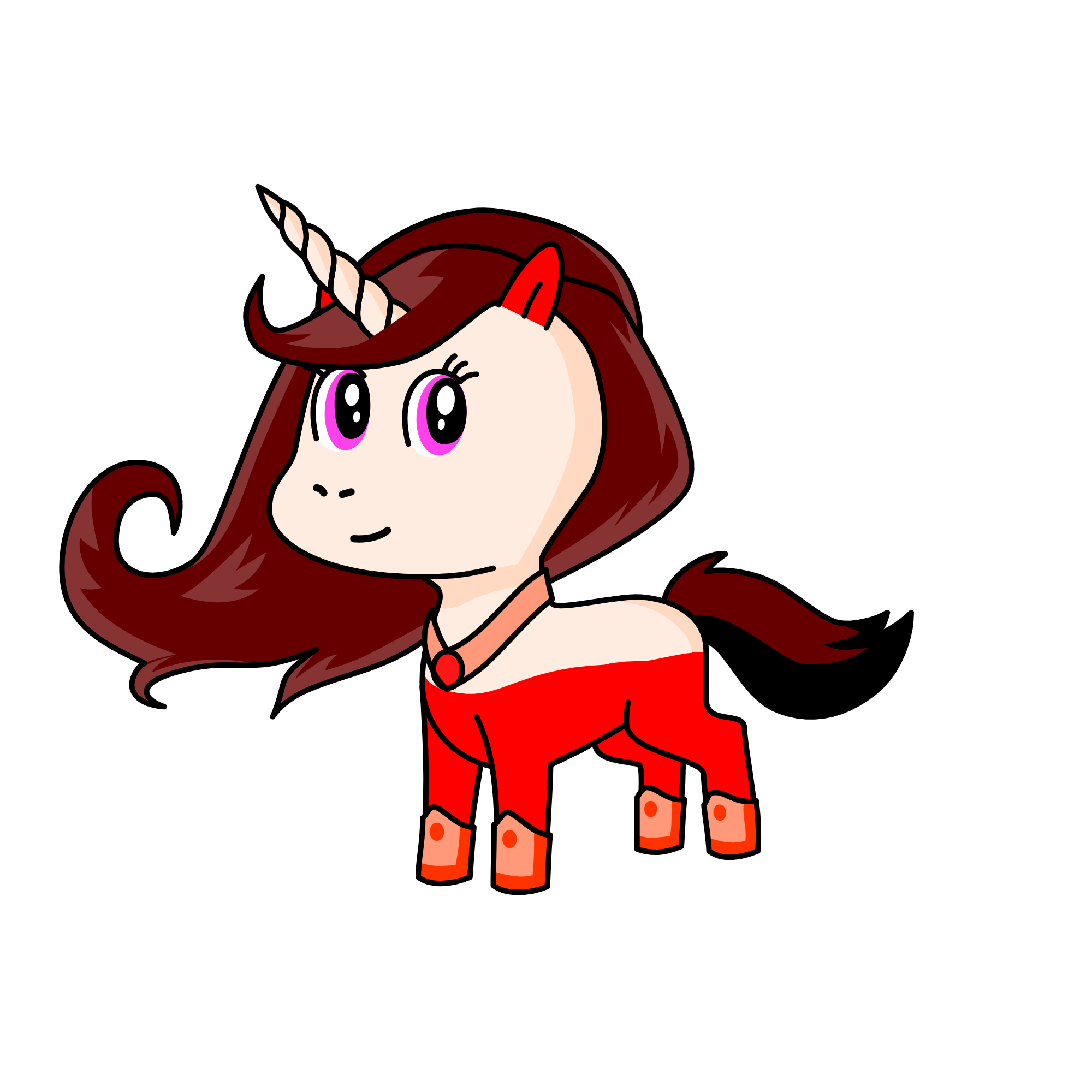 girlfriend FNF, the unicorn