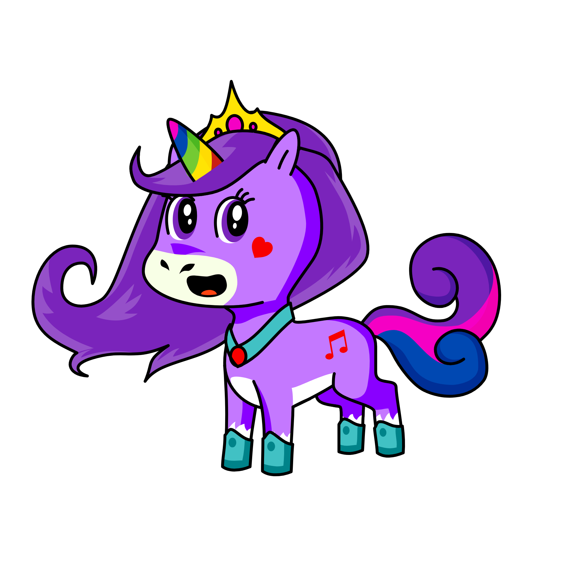 lilycorn, the unicorn