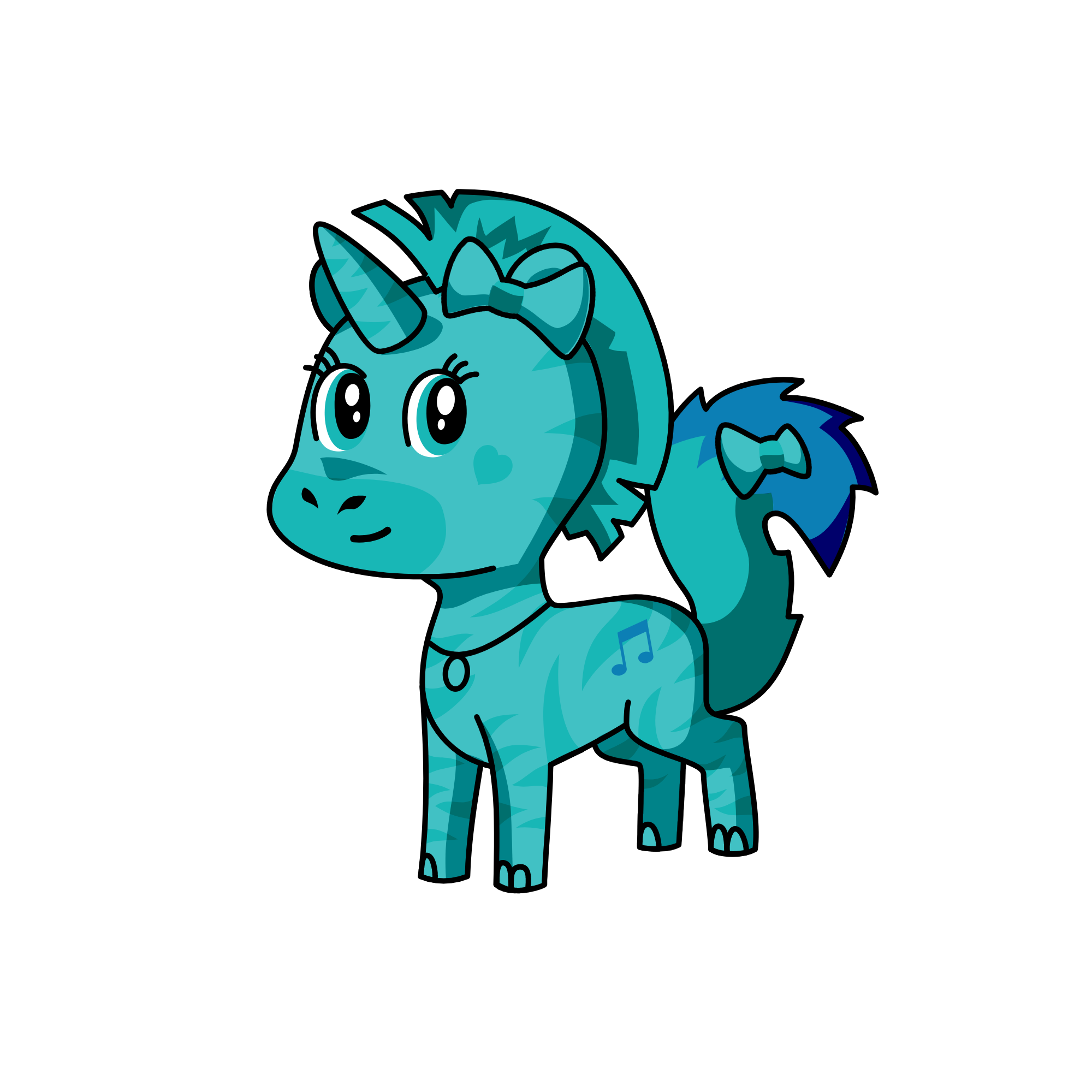 Sky, the unicorn