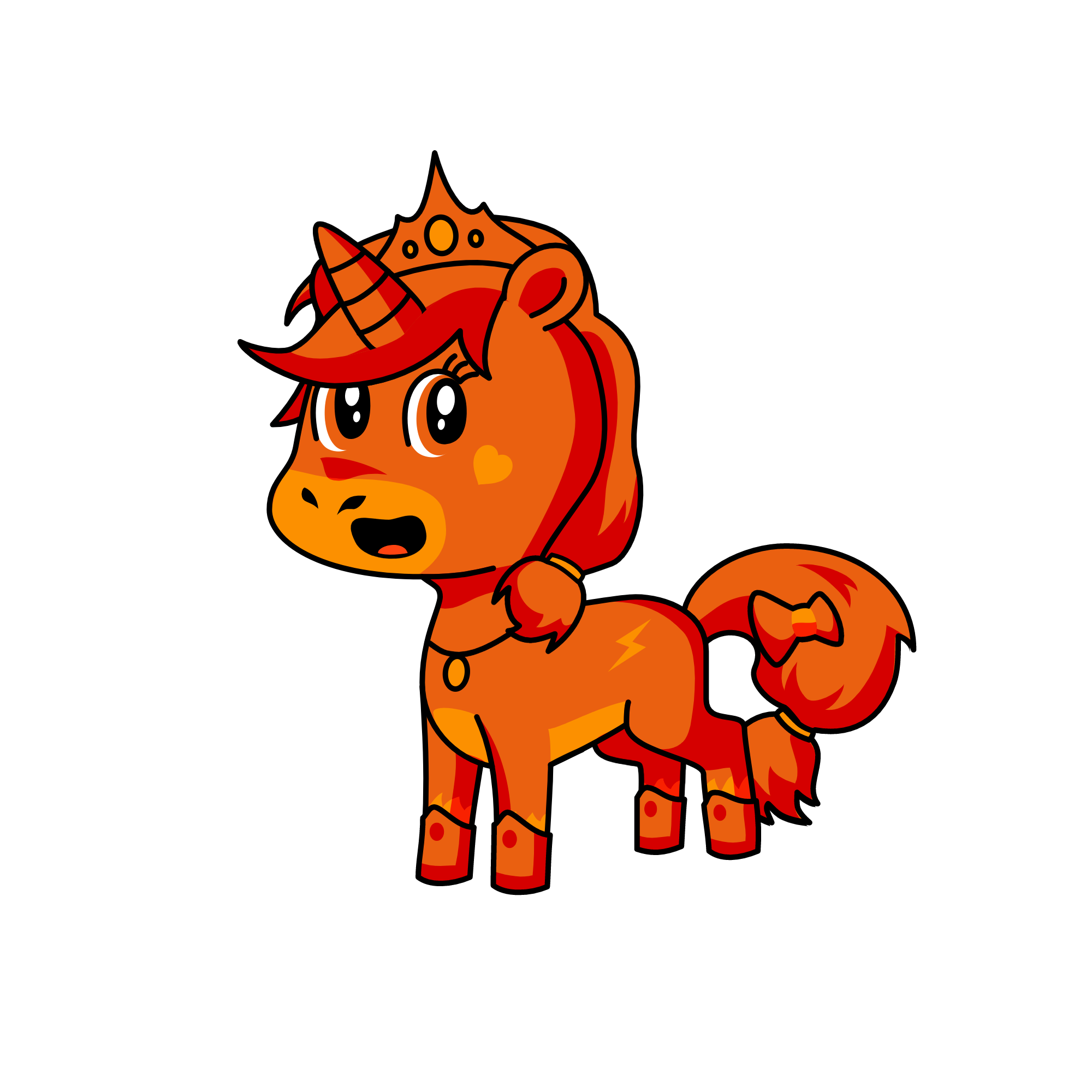 Desert, the unicorn