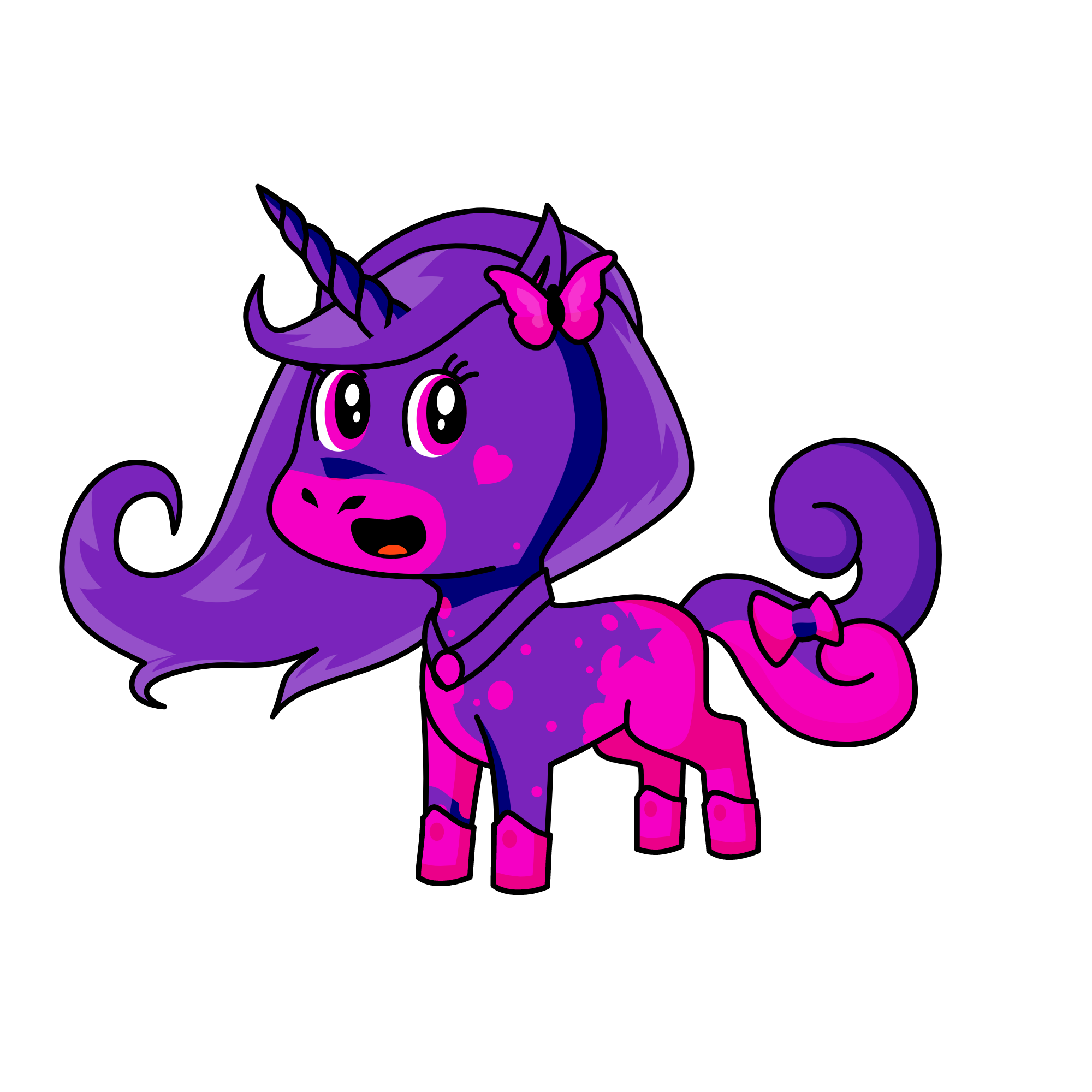 Luna, the unicorn