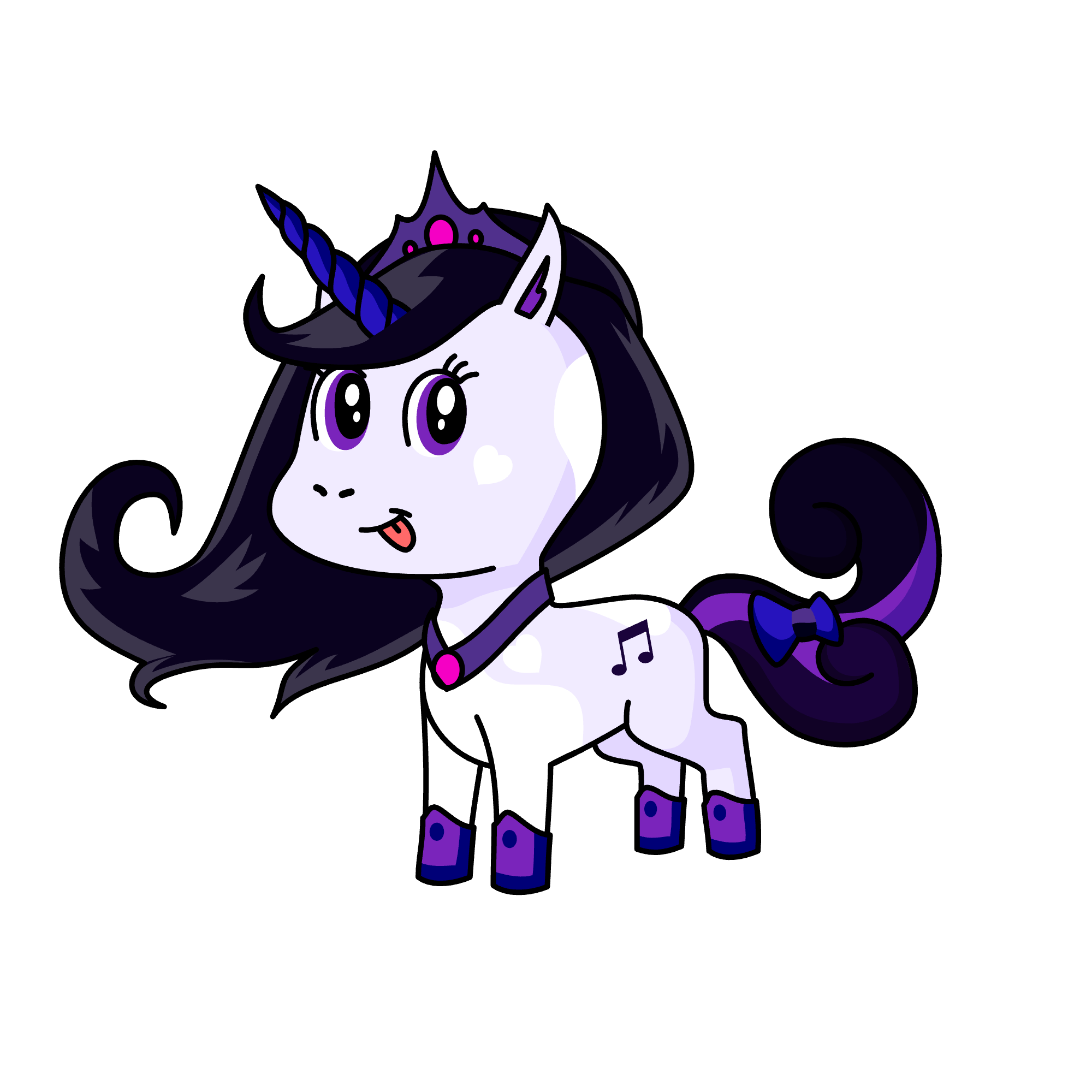 Amethyst, the unicorn