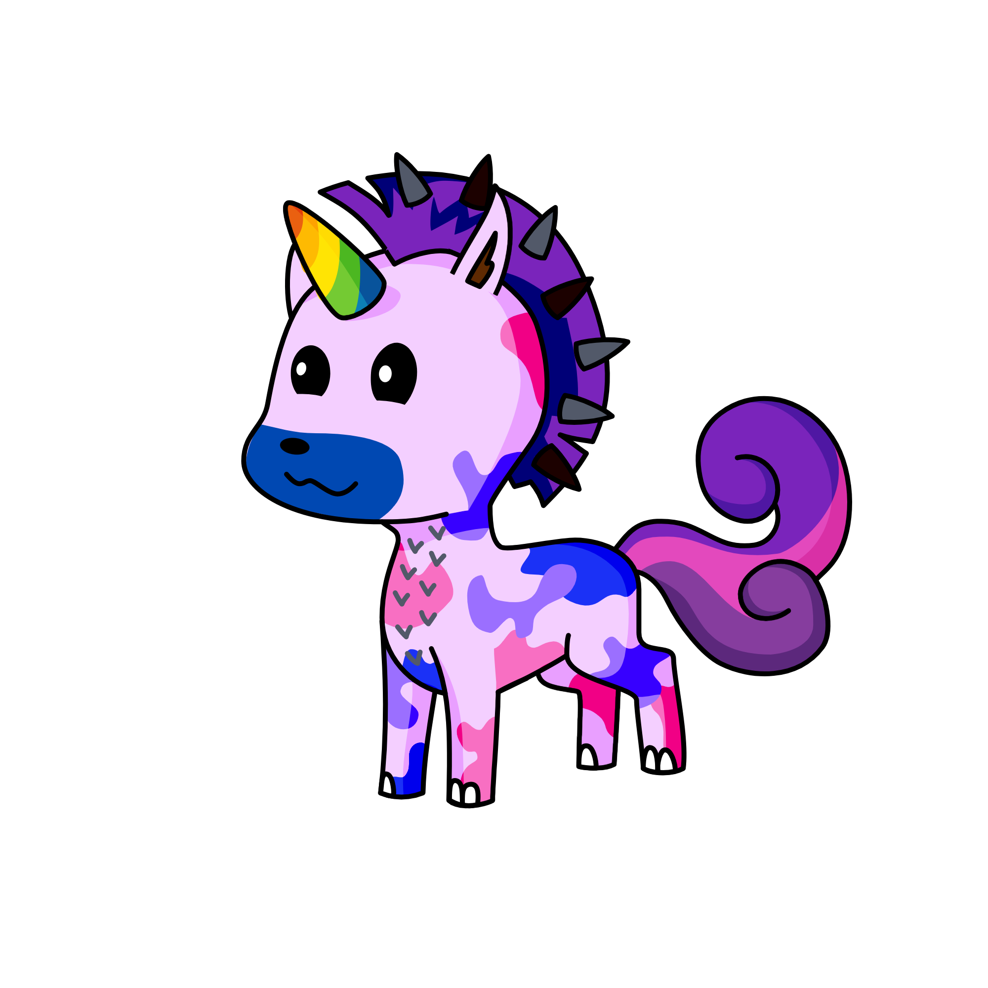 Princess Glitter Sparkles, the unicorn