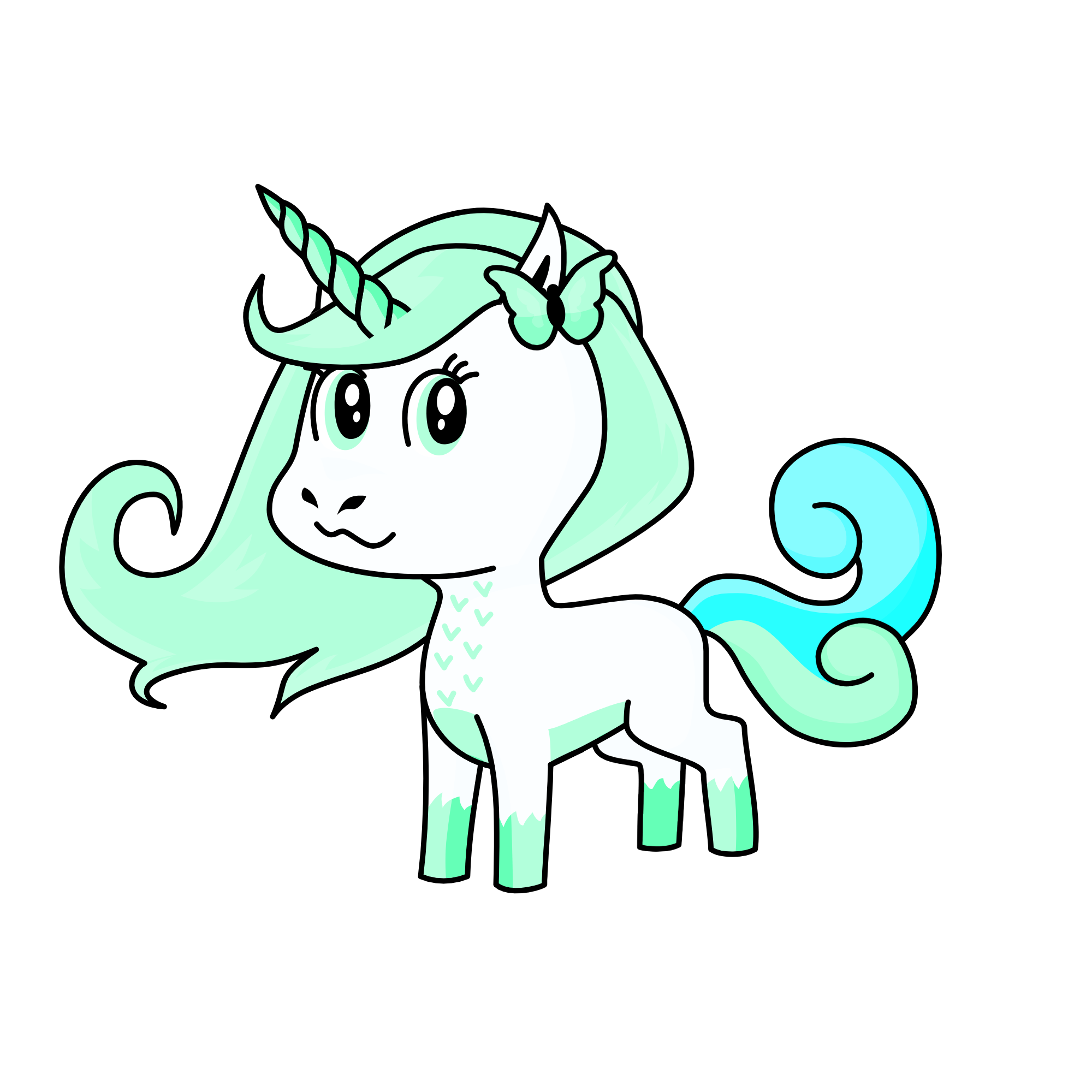 snowey, the unicorn