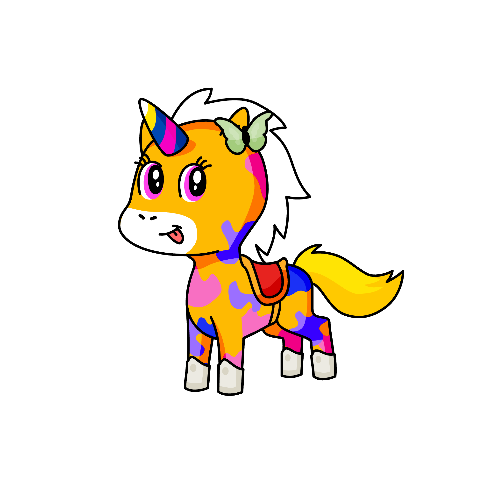 Flecki, the unicorn