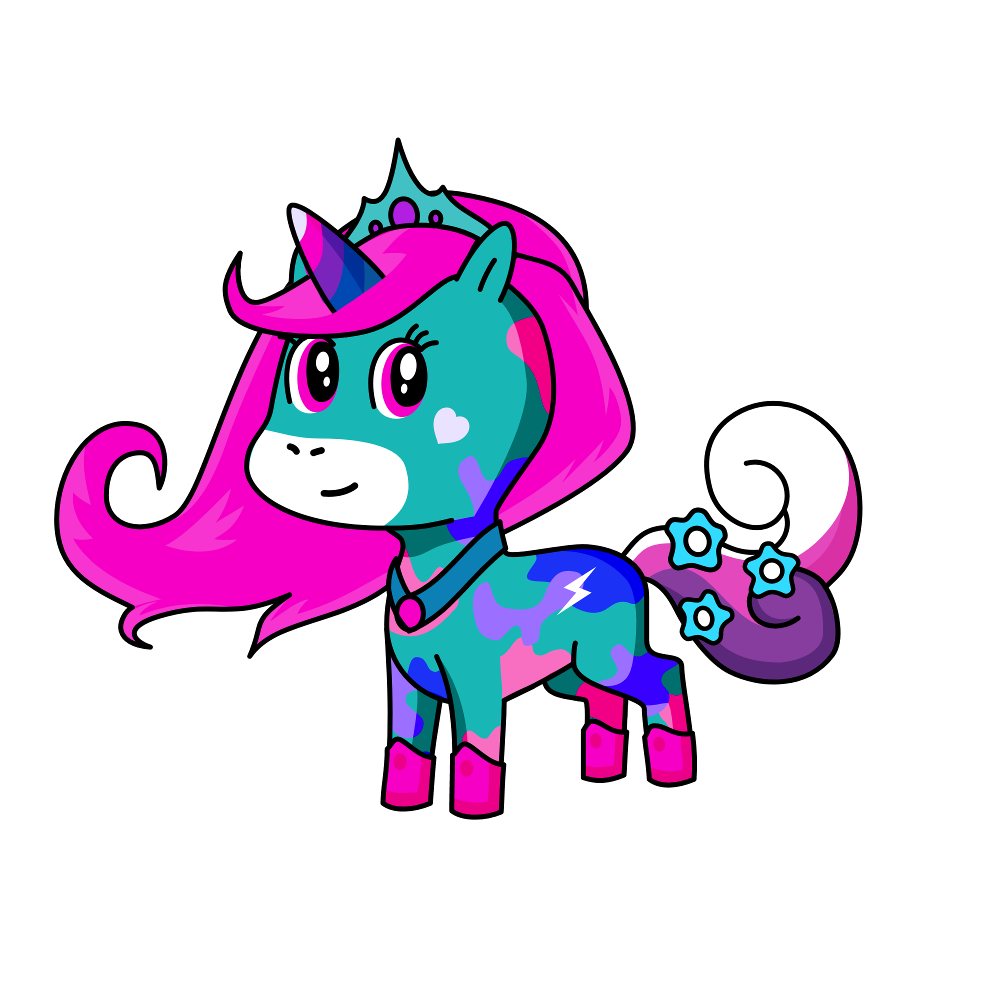 princess olivia, the unicorn