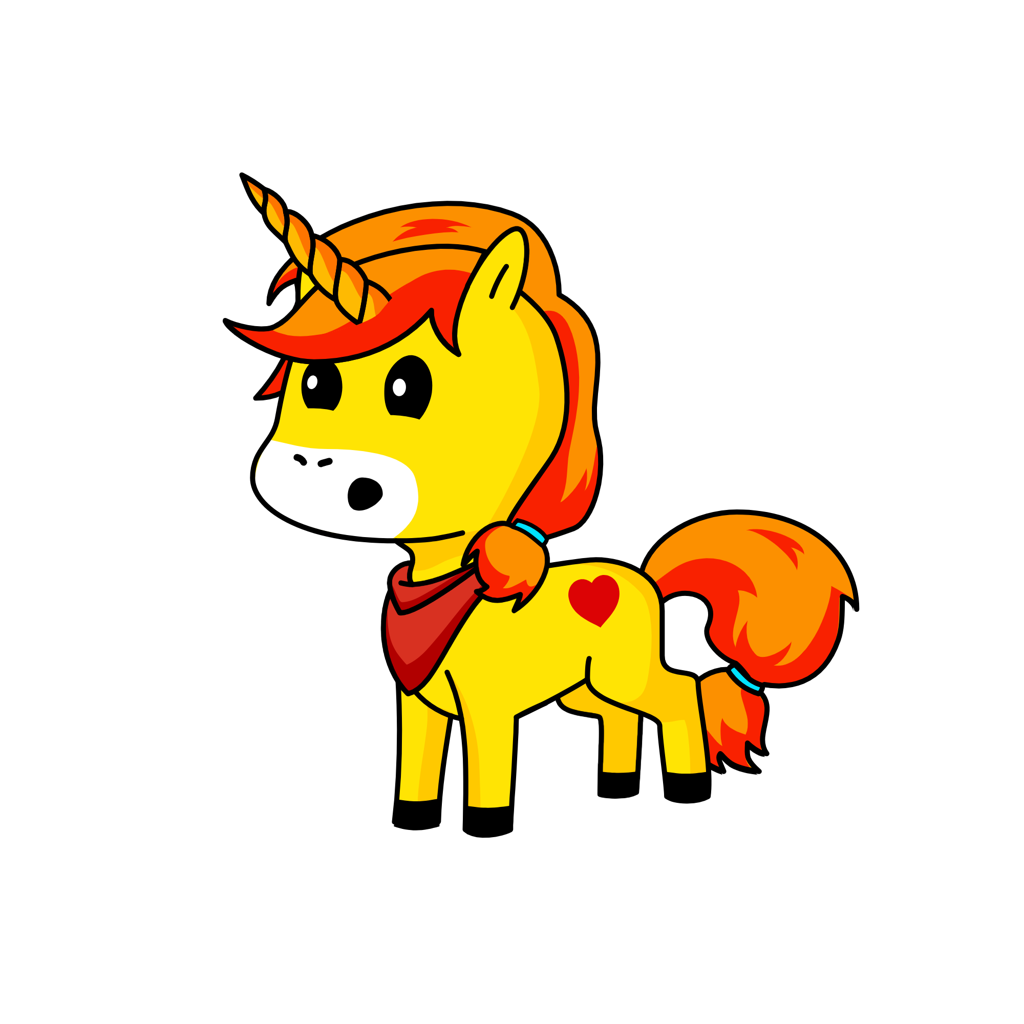 Appeljake, the unicorn