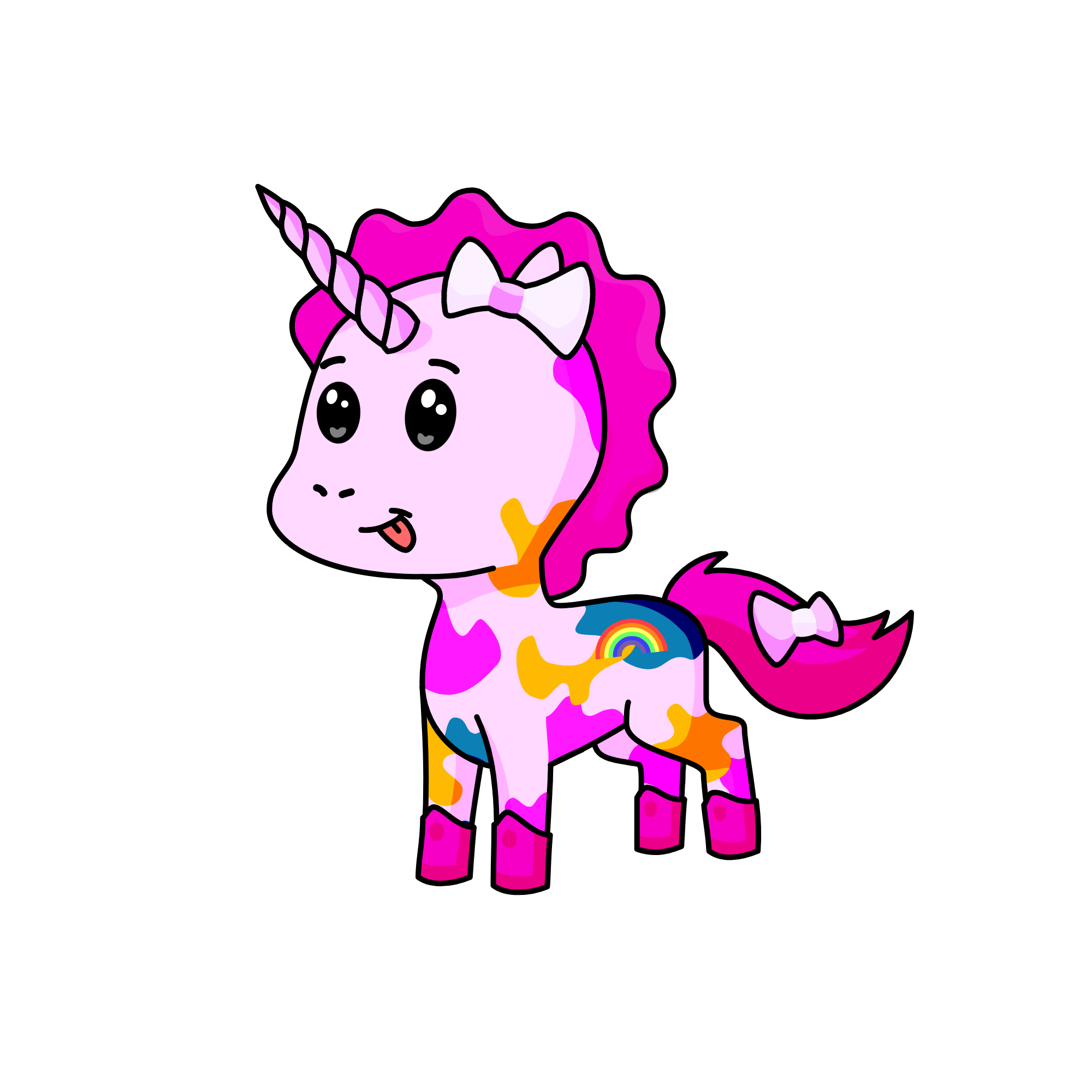 pinkie pie, the unicorn