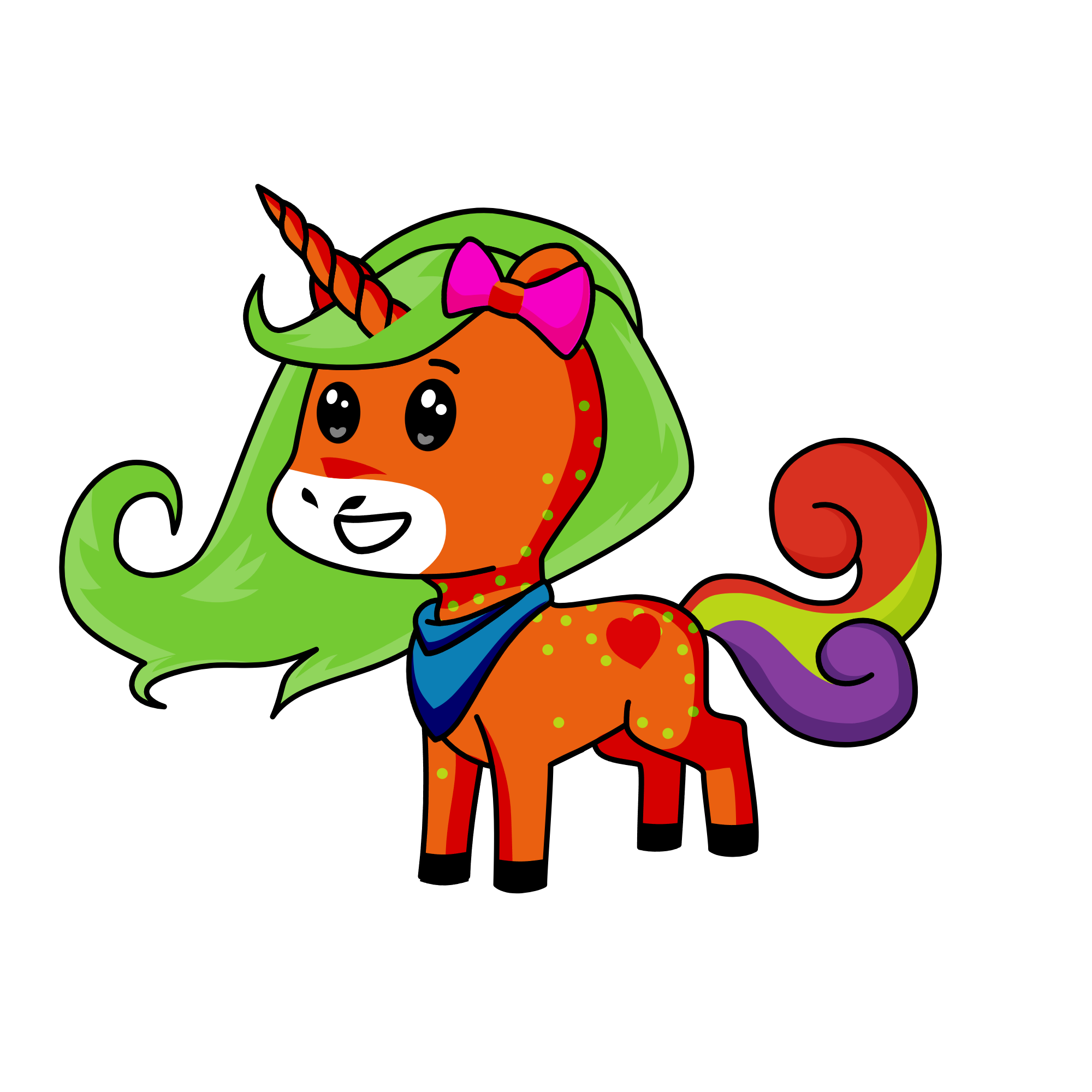 PUMPIŅA, the unicorn