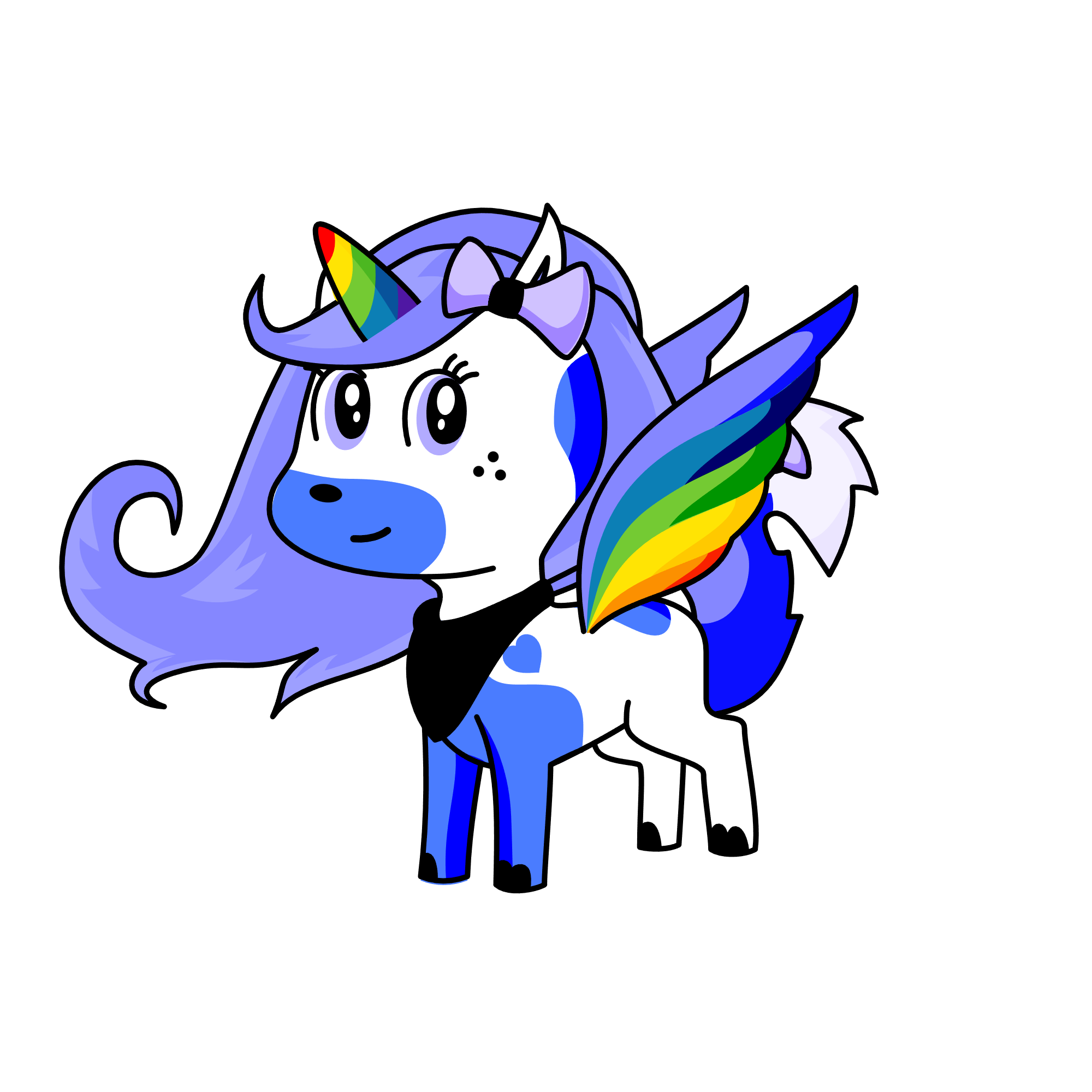 Lavender , the unicorn