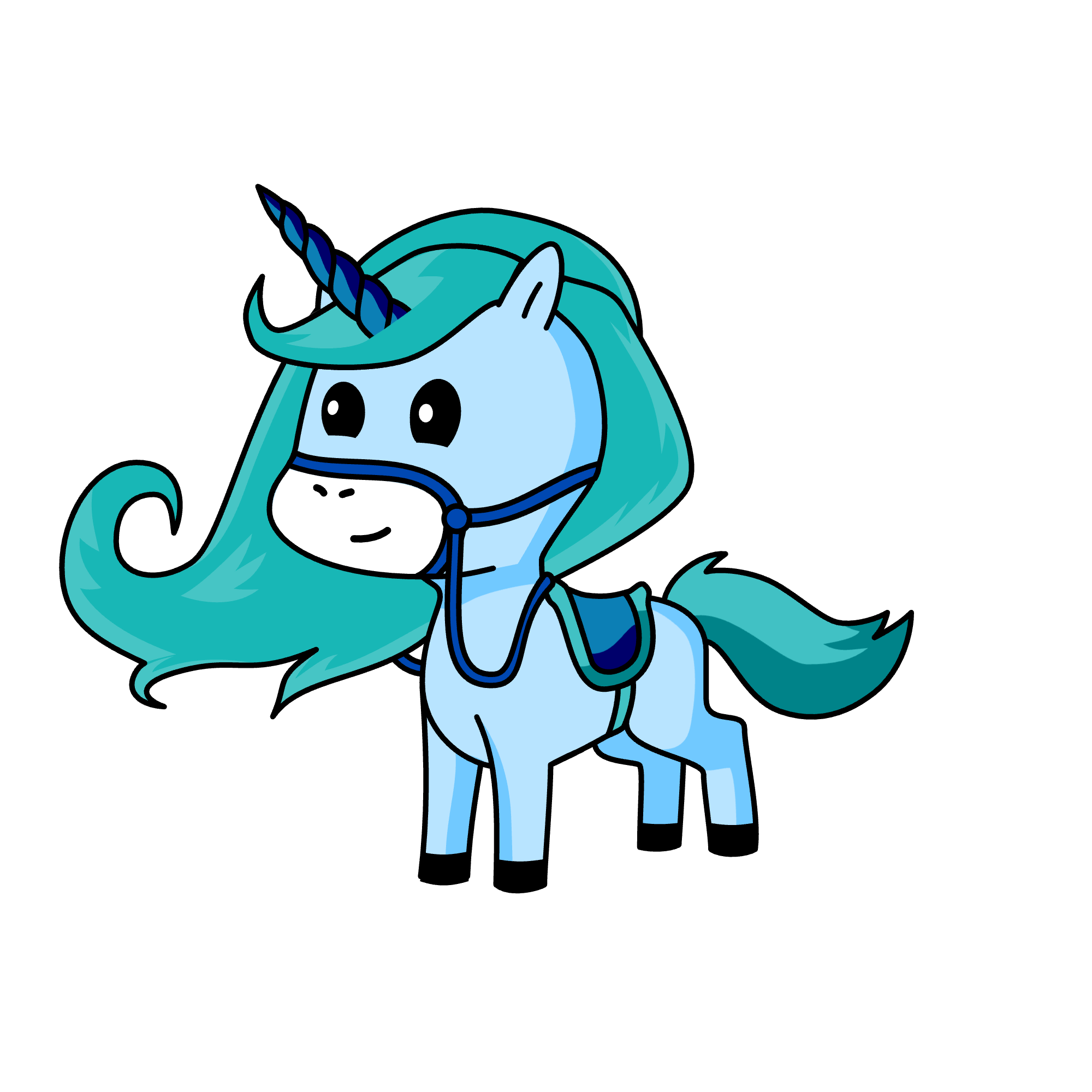 Moonlight, the unicorn