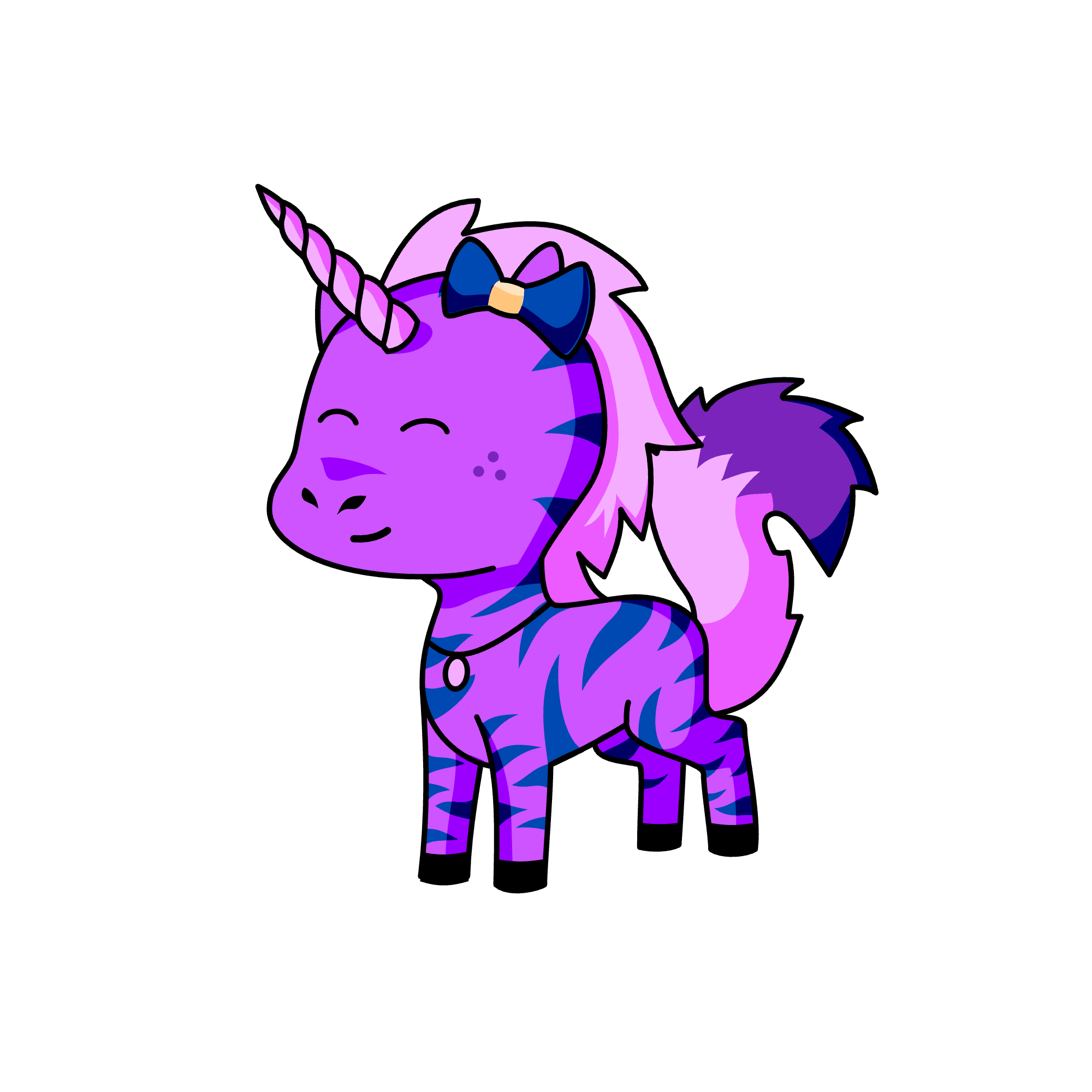 Vilolet, the unicorn