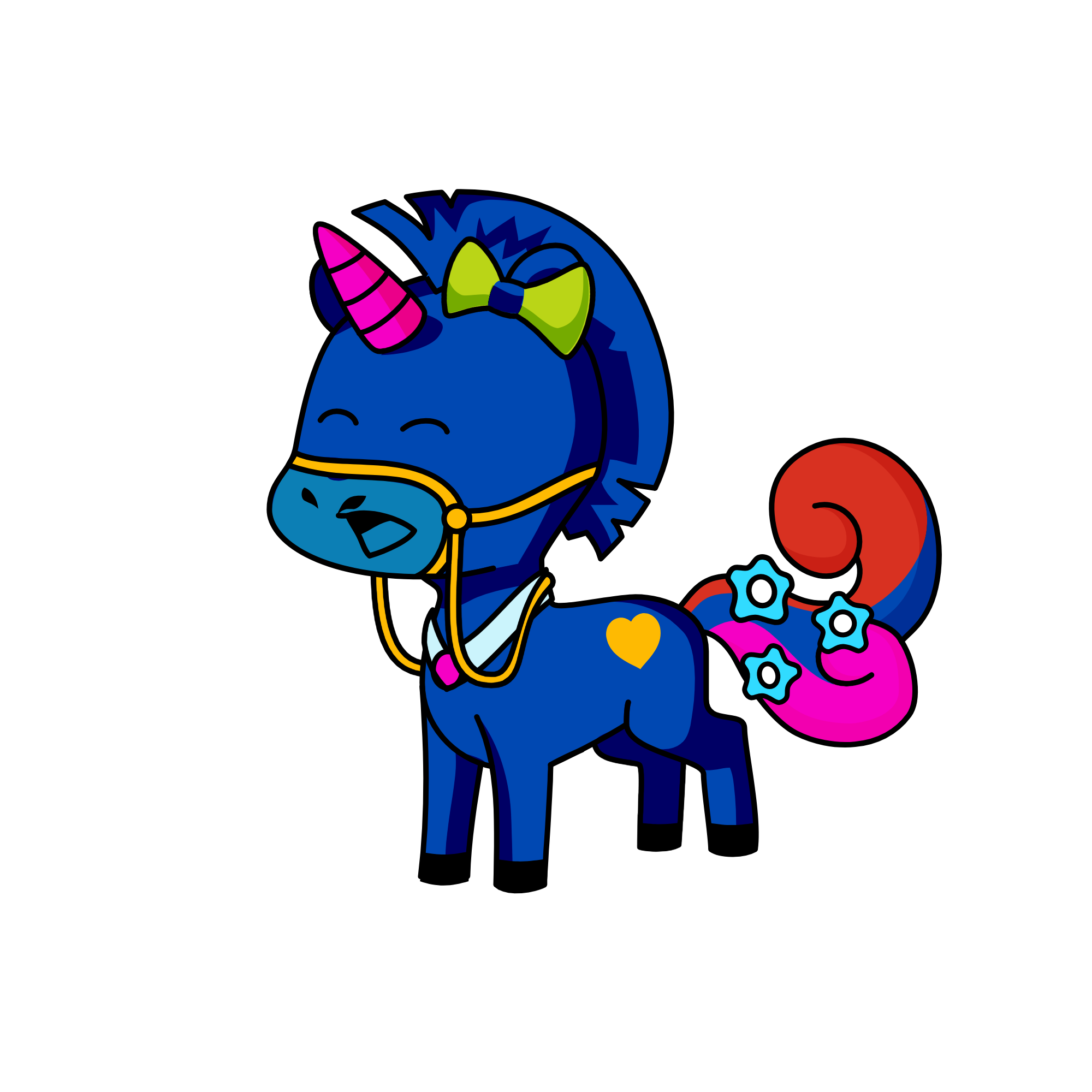 Rocky, the unicorn