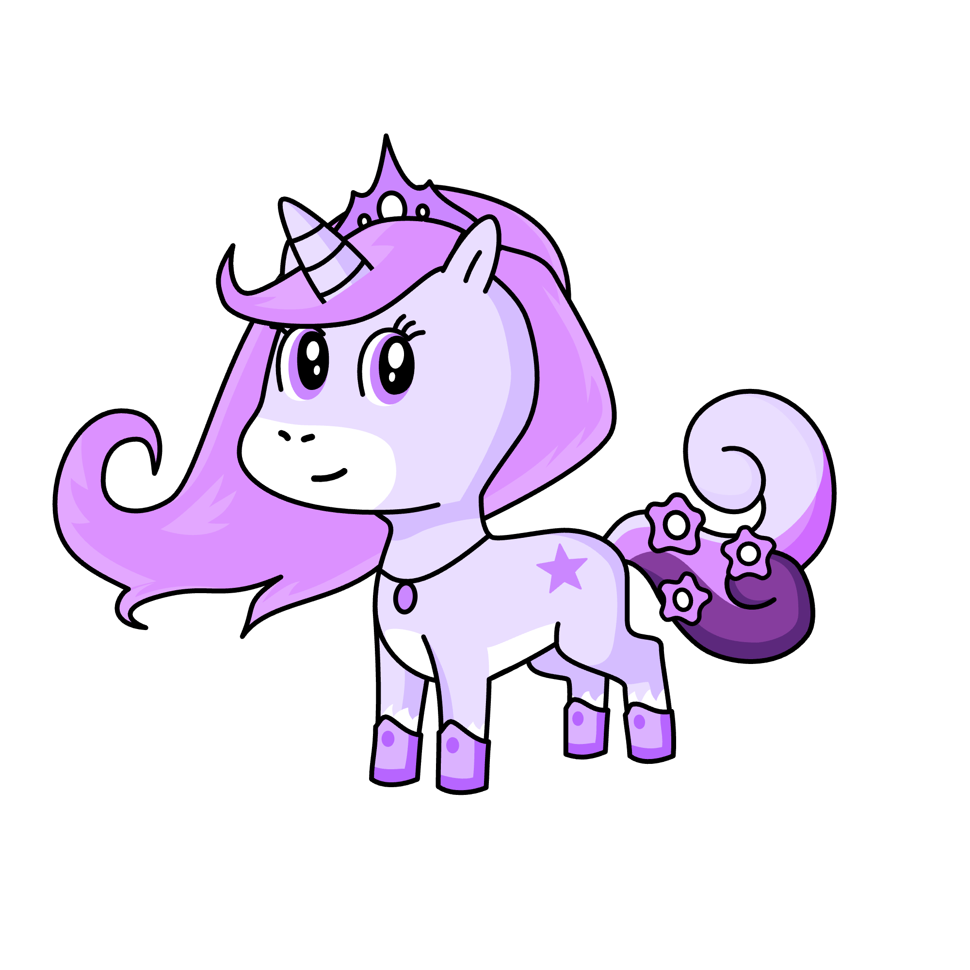 Luna, the unicorn
