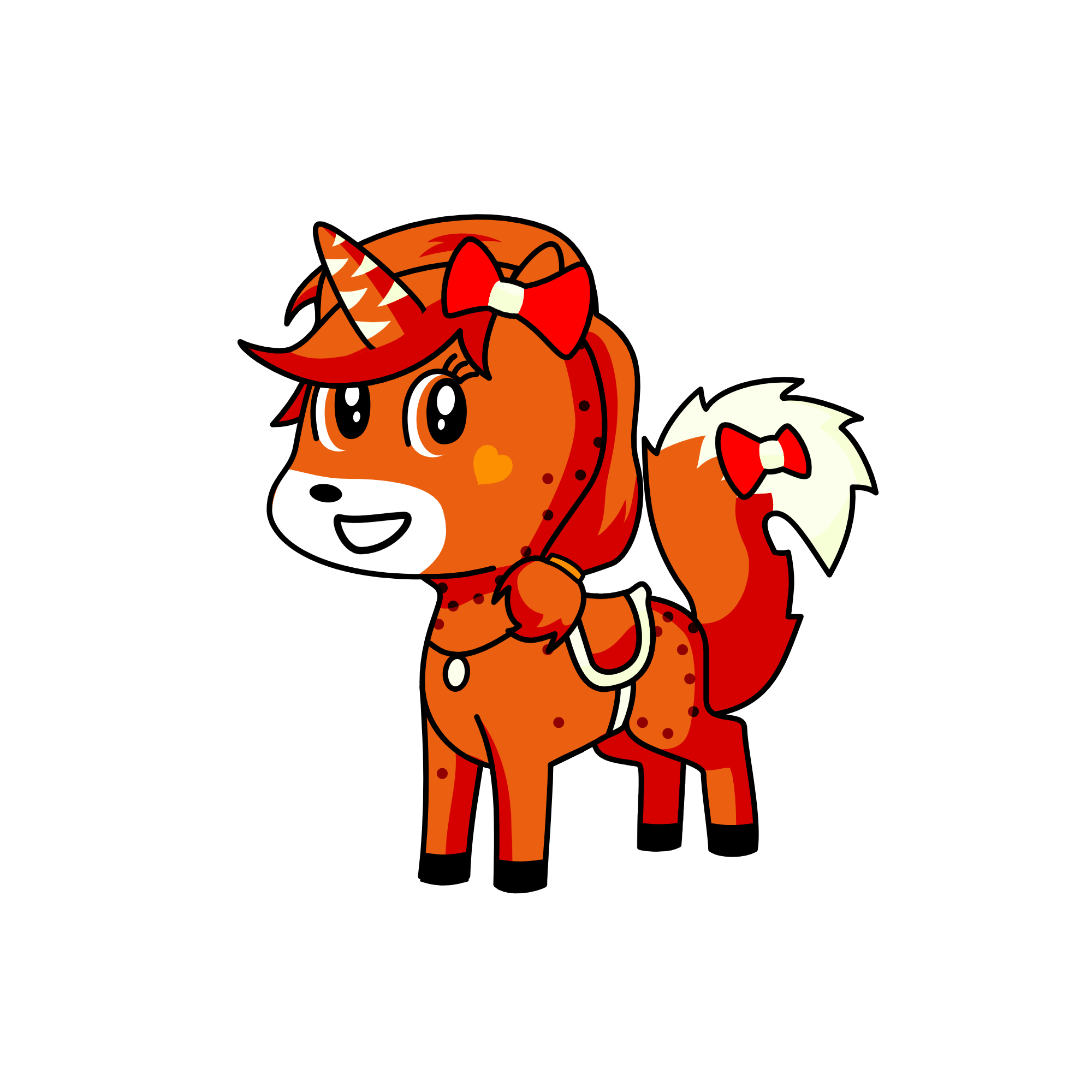 Foxy, the unicorn