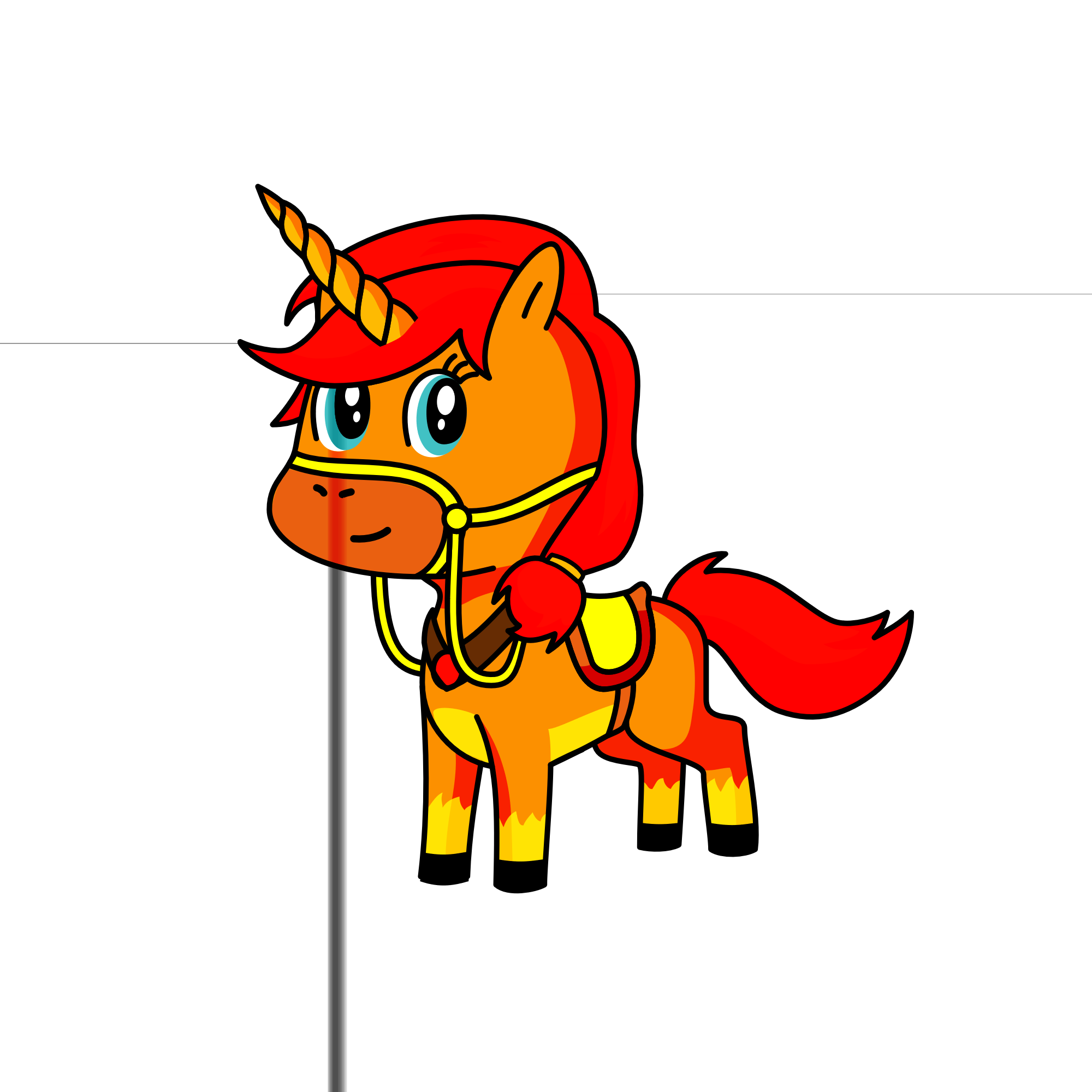 Sunny, the unicorn
