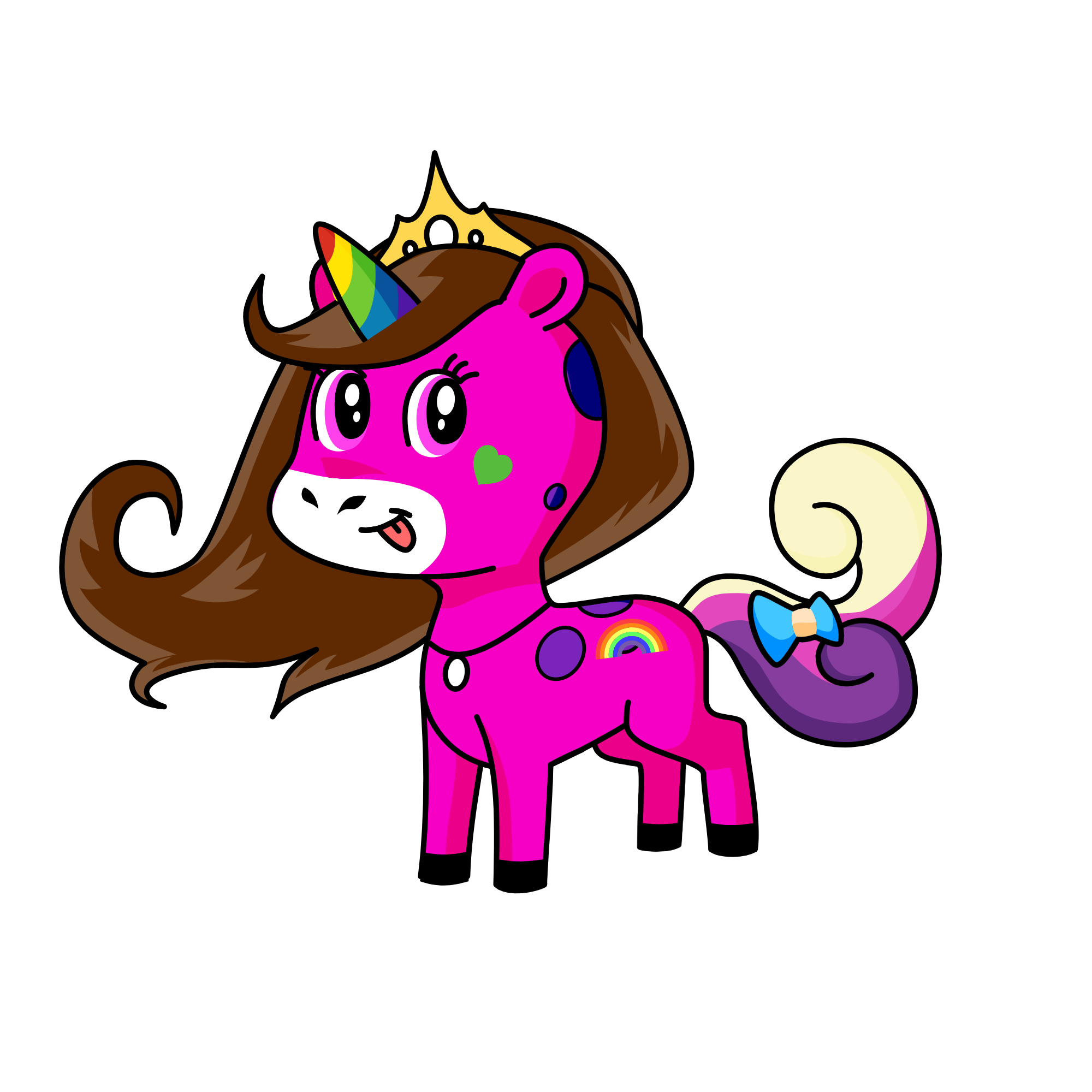 Pinky pie, the unicorn