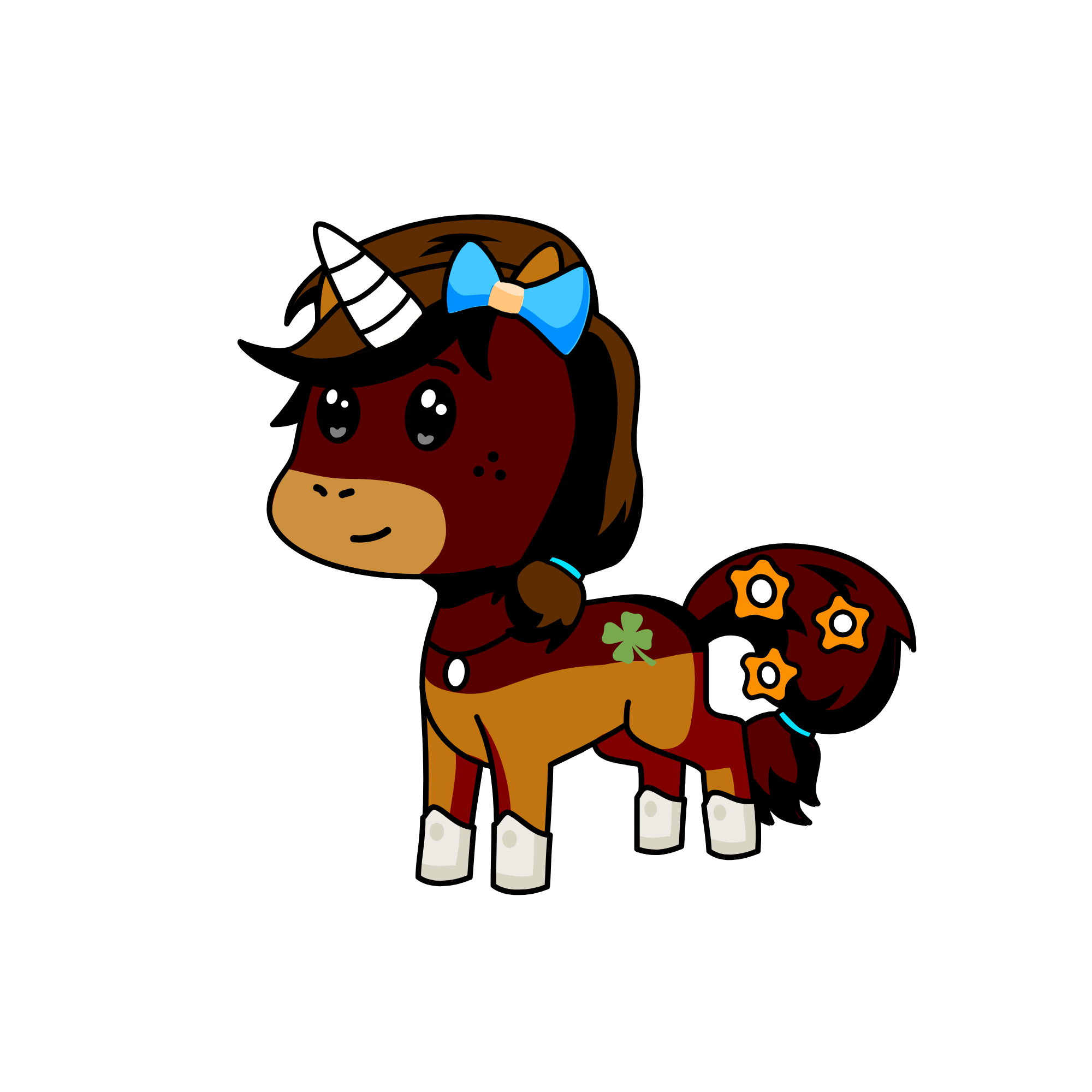 collie, the unicorn