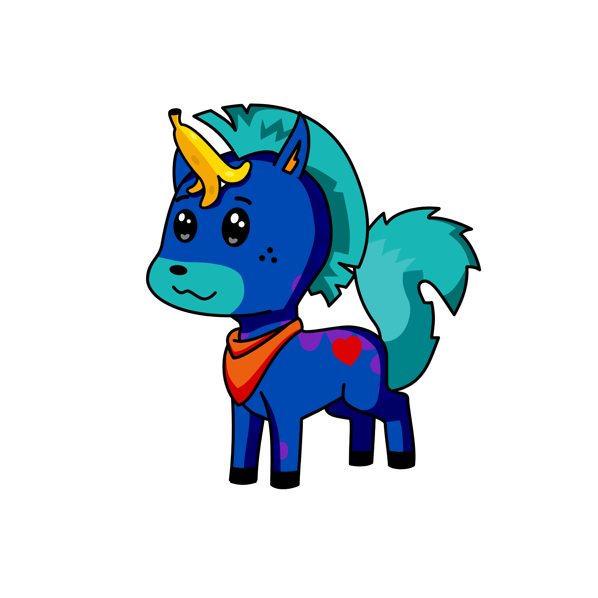 hello, the unicorn