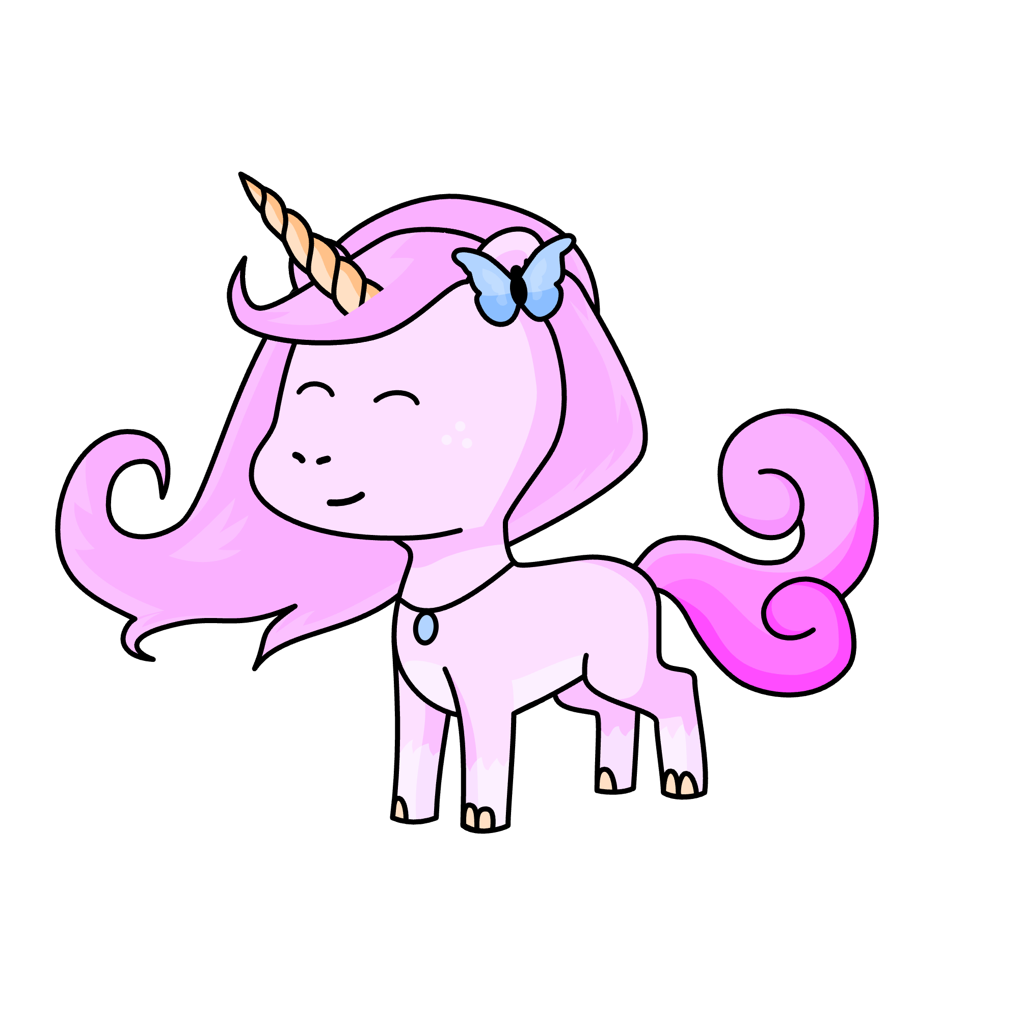 Allegra, the unicorn