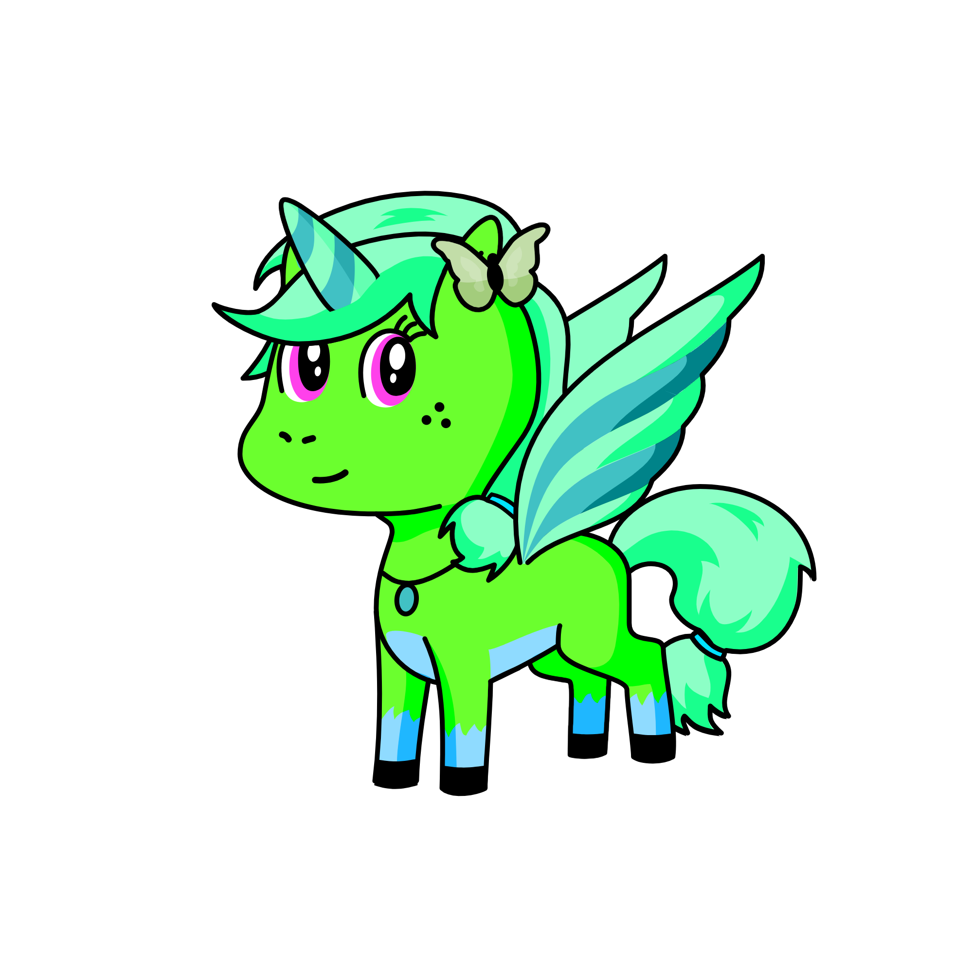 Twinckle, the unicorn