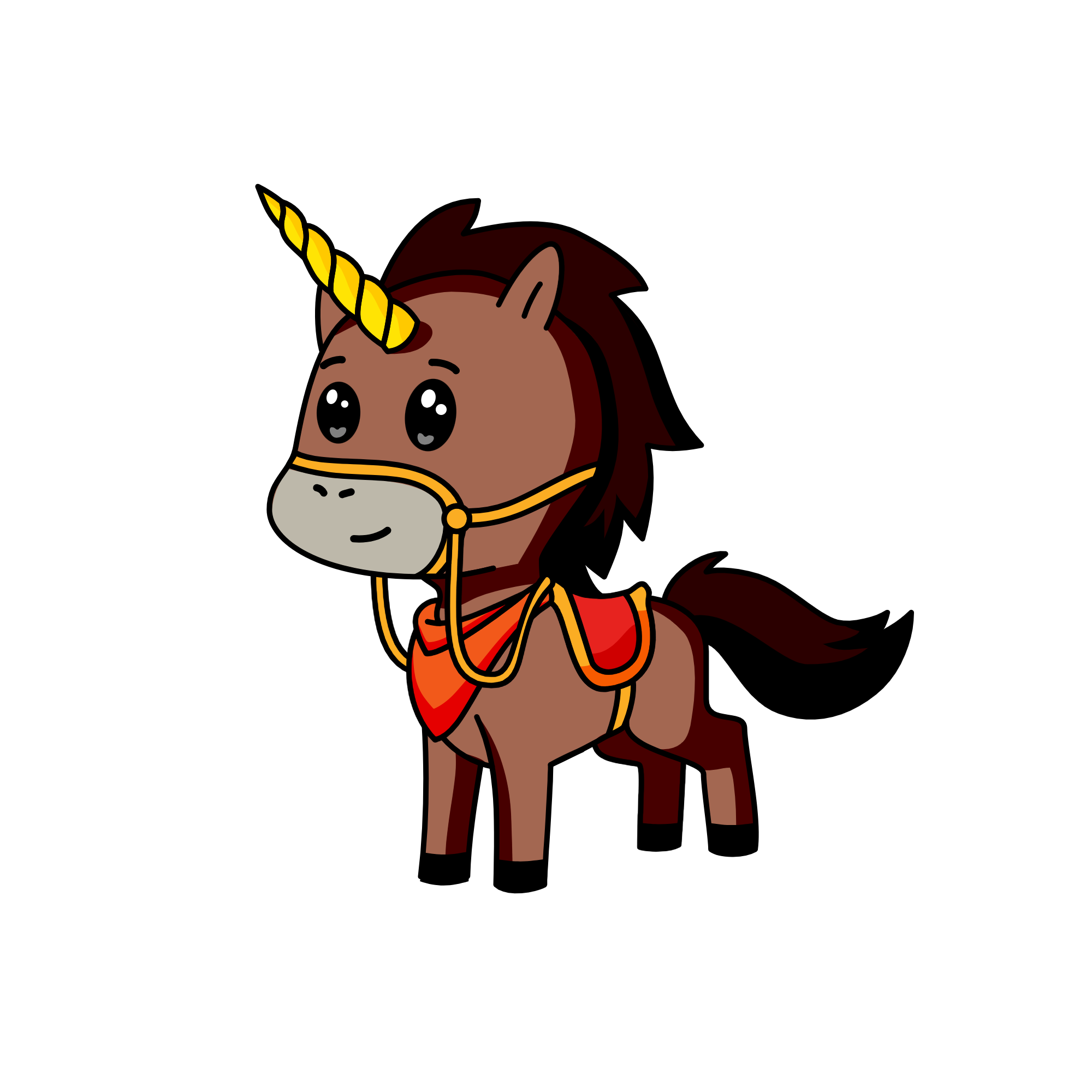 Bossoh, the unicorn