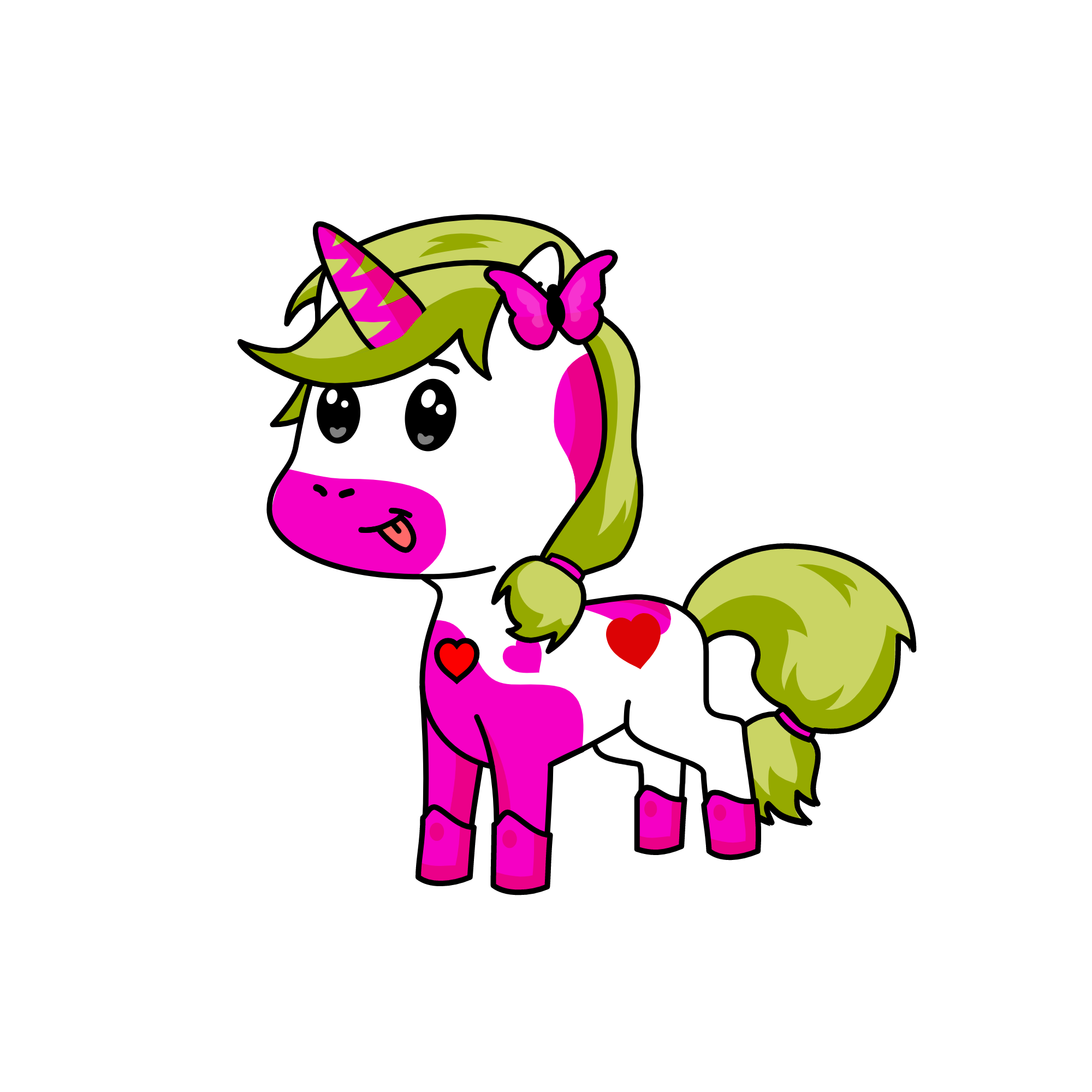 pinkey, the unicorn