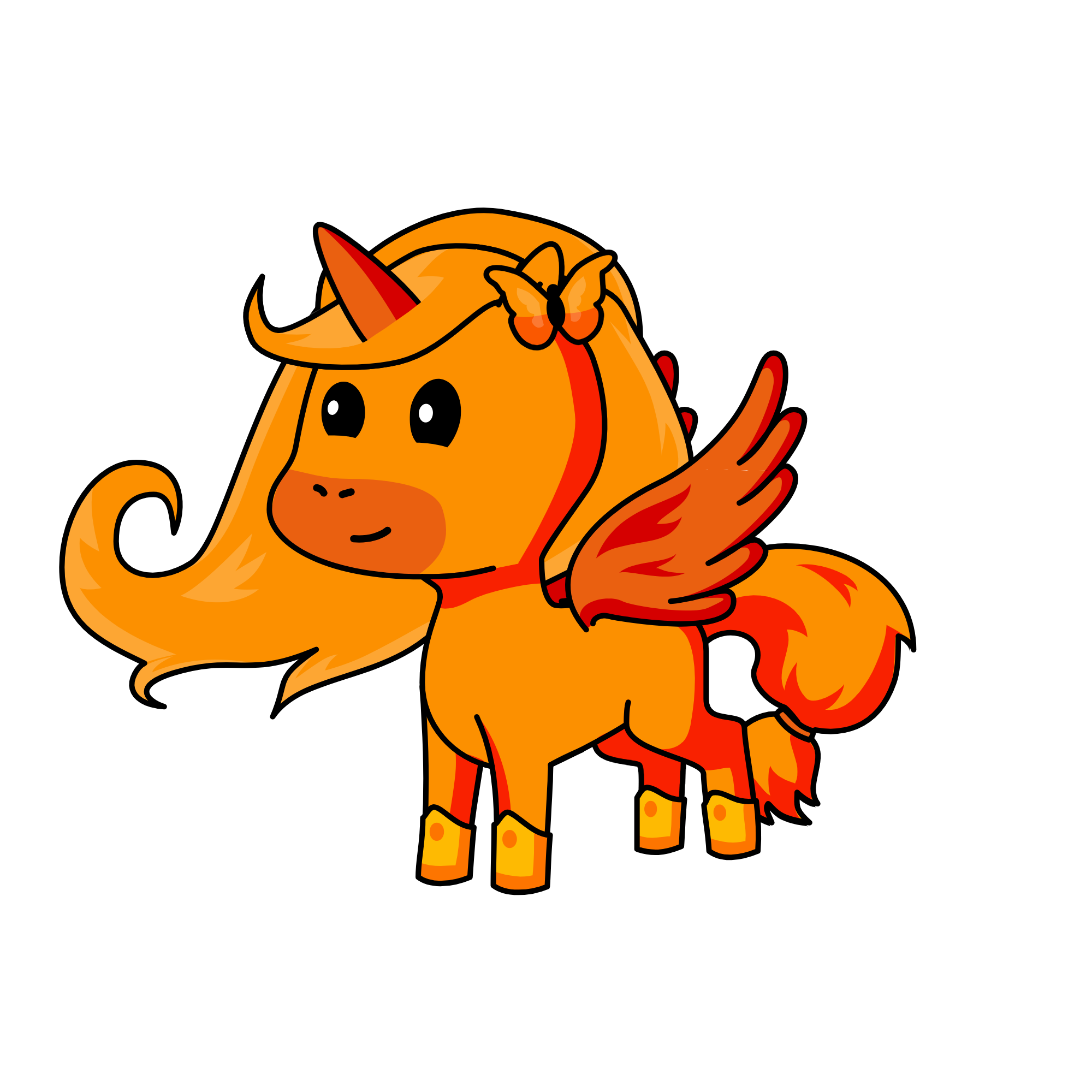 Friely, the unicorn