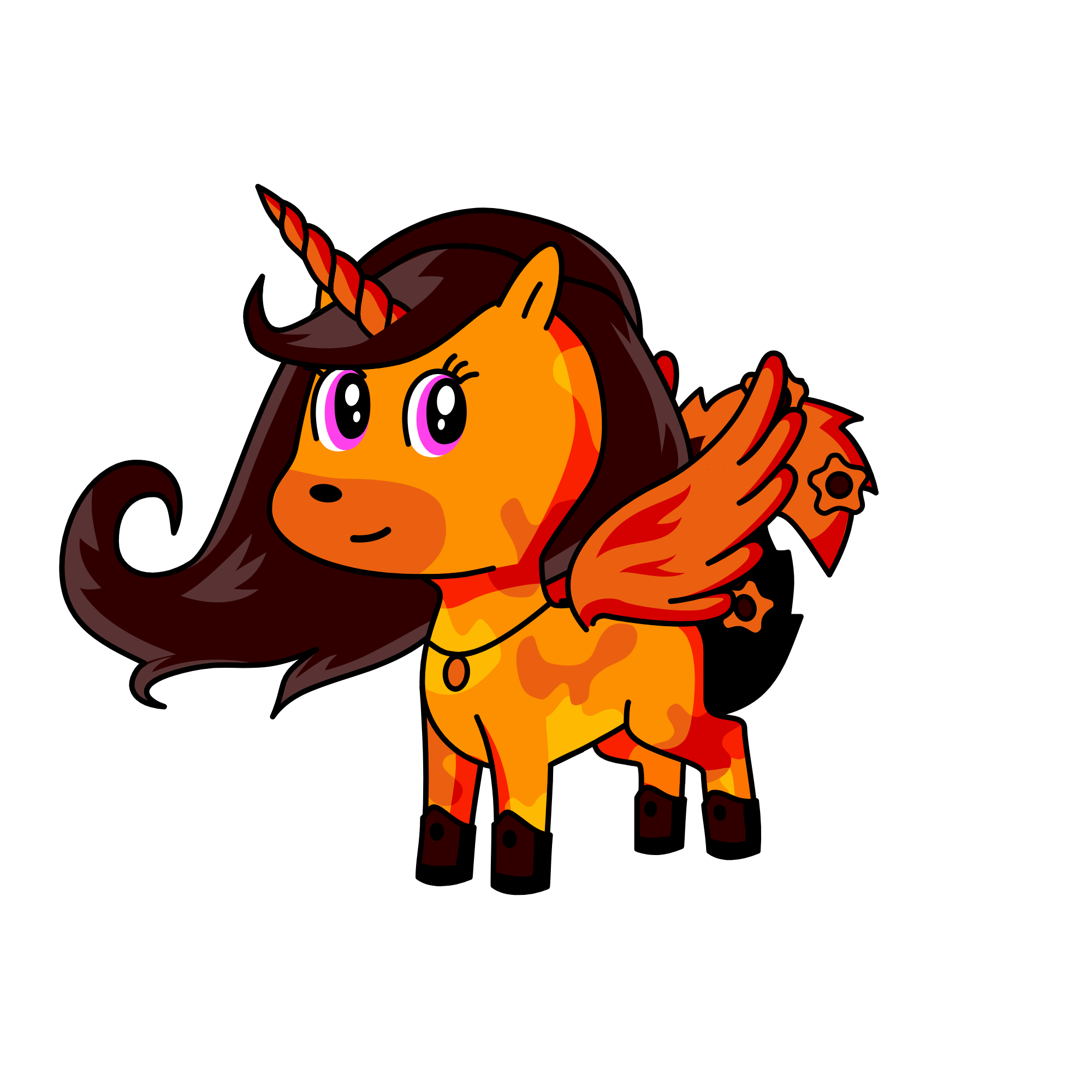 Foxiacorn, the unicorn