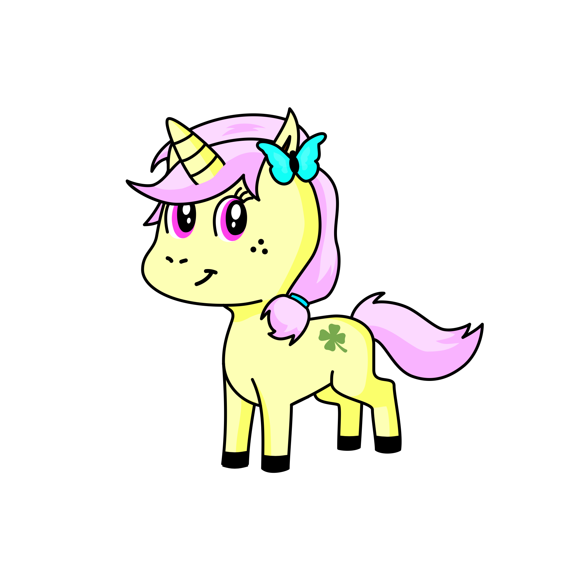 flaterschei, the unicorn