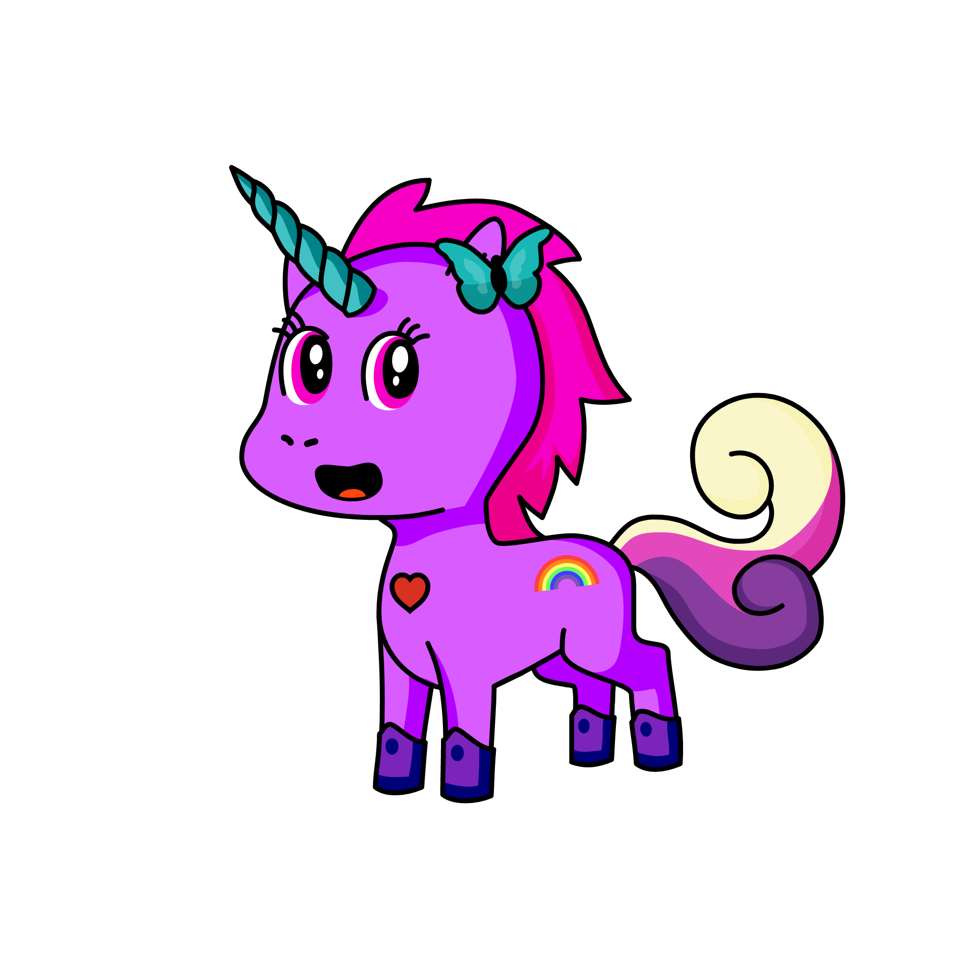 Luna, the unicorn