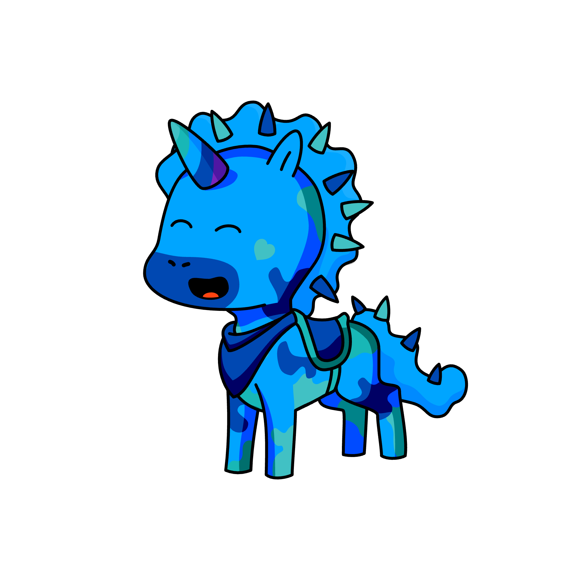 Lusinda, the unicorn