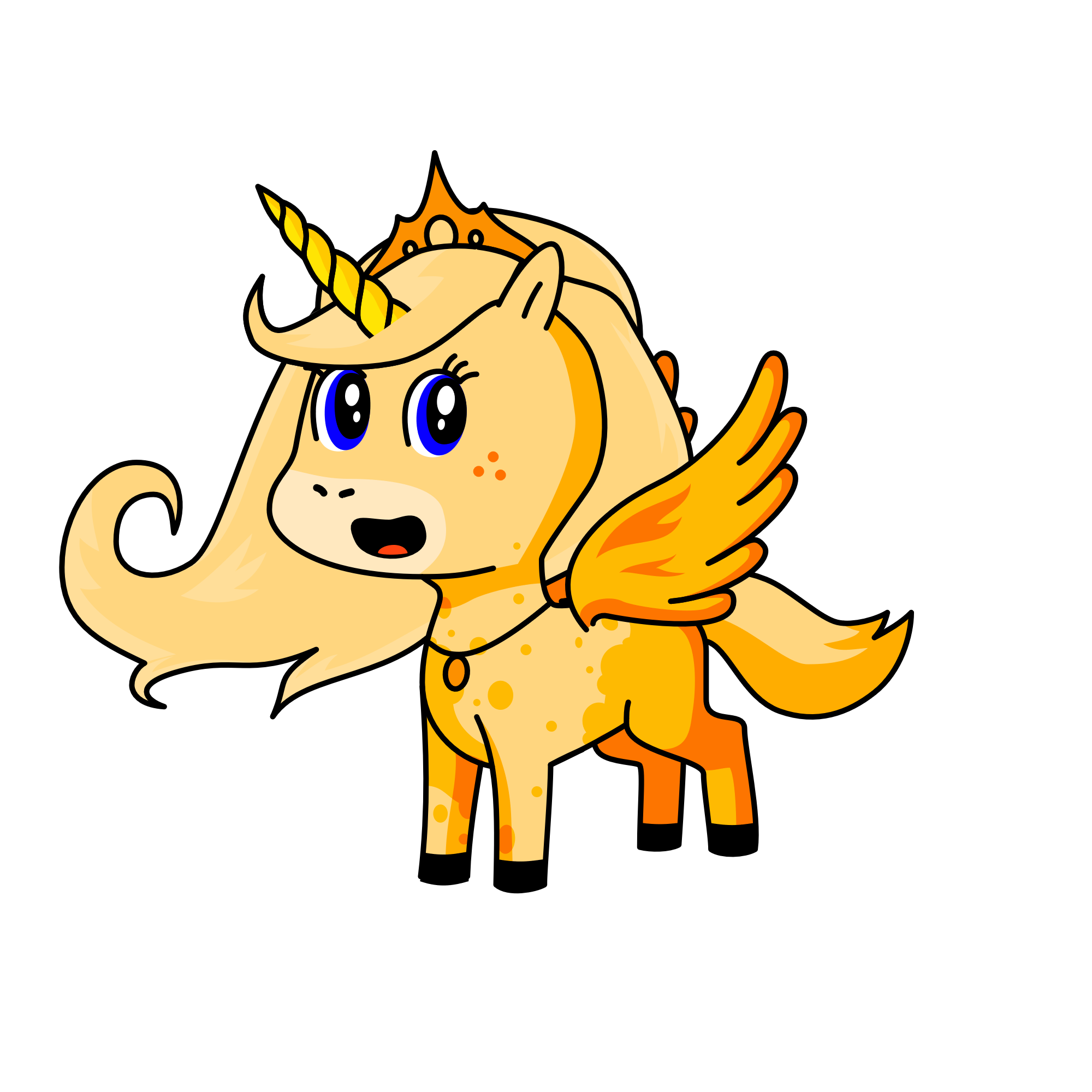 Sunn Princess, the unicorn