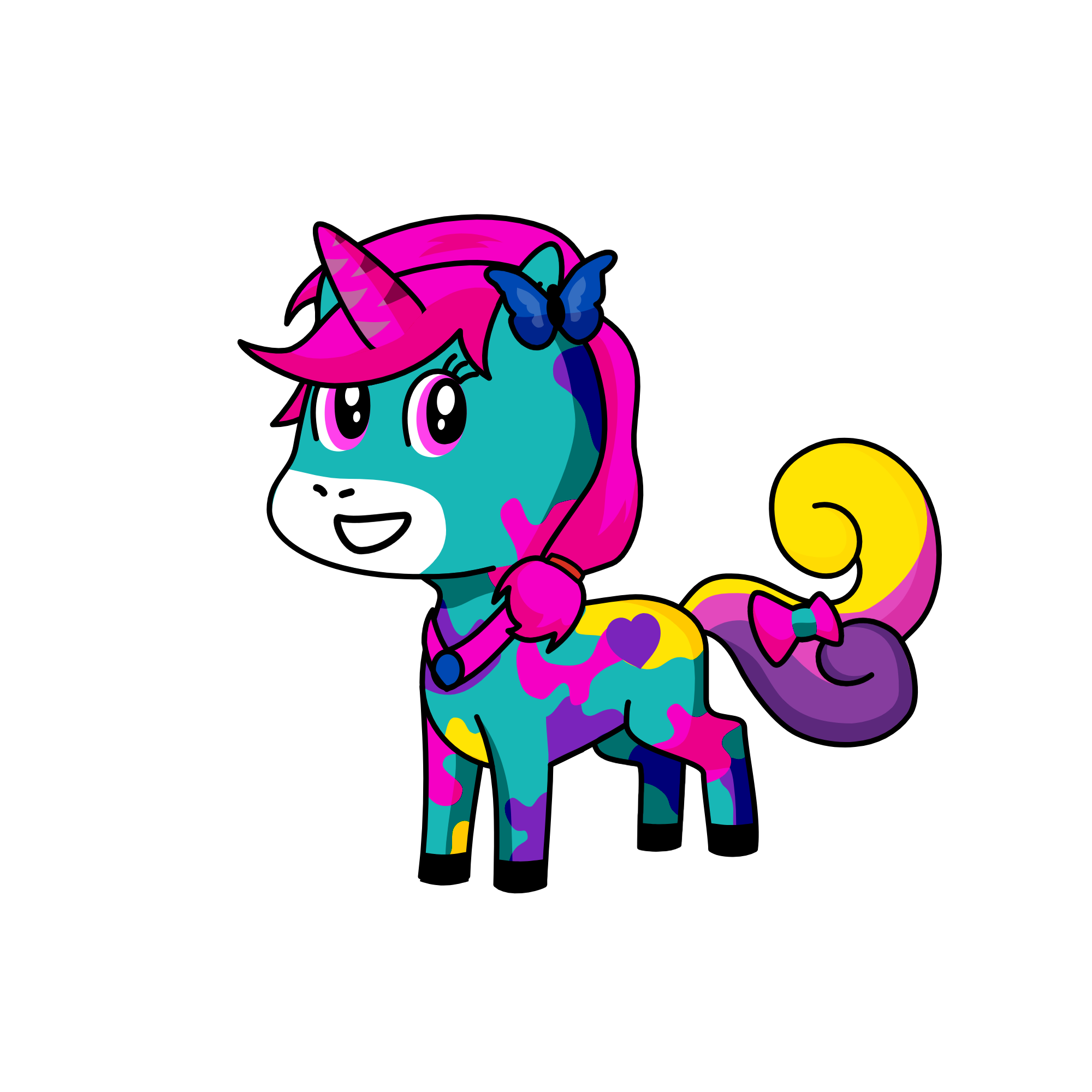Celestia, the unicorn