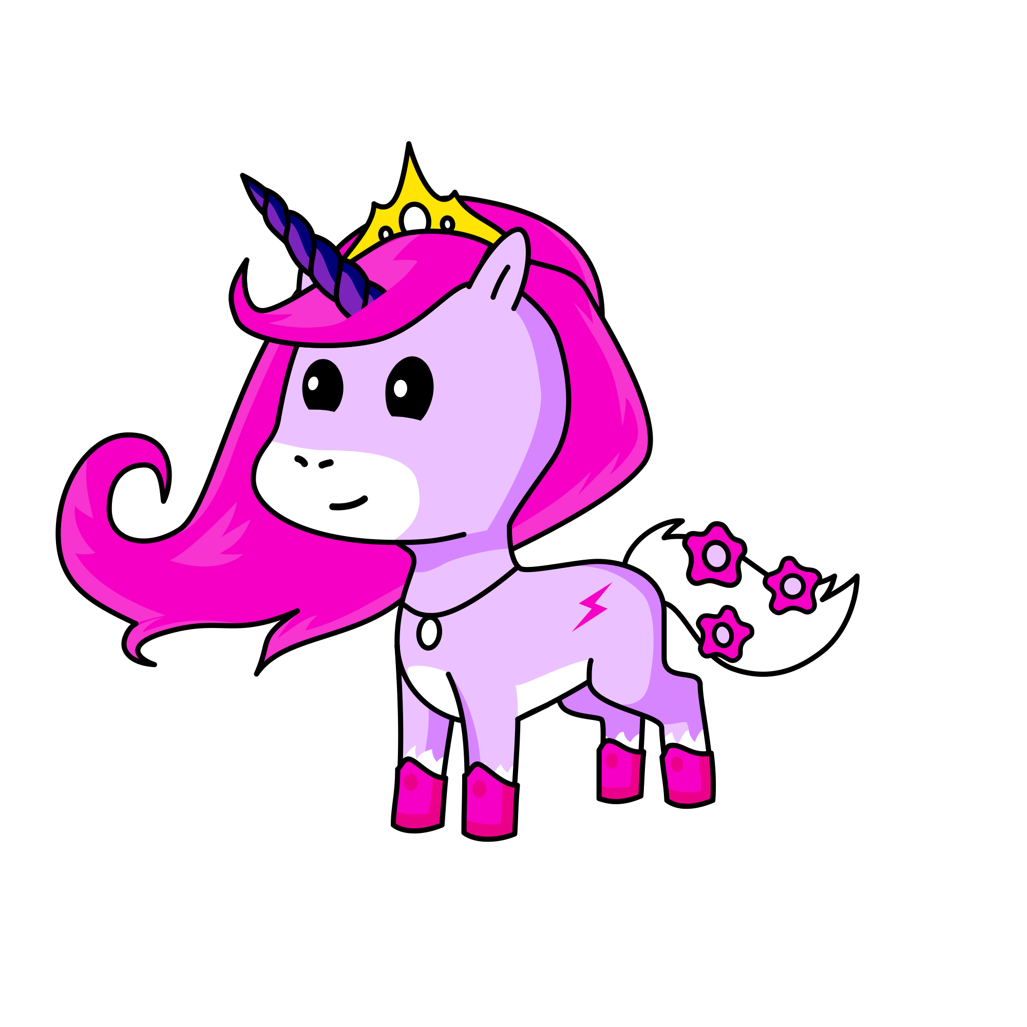 DIANA, the unicorn