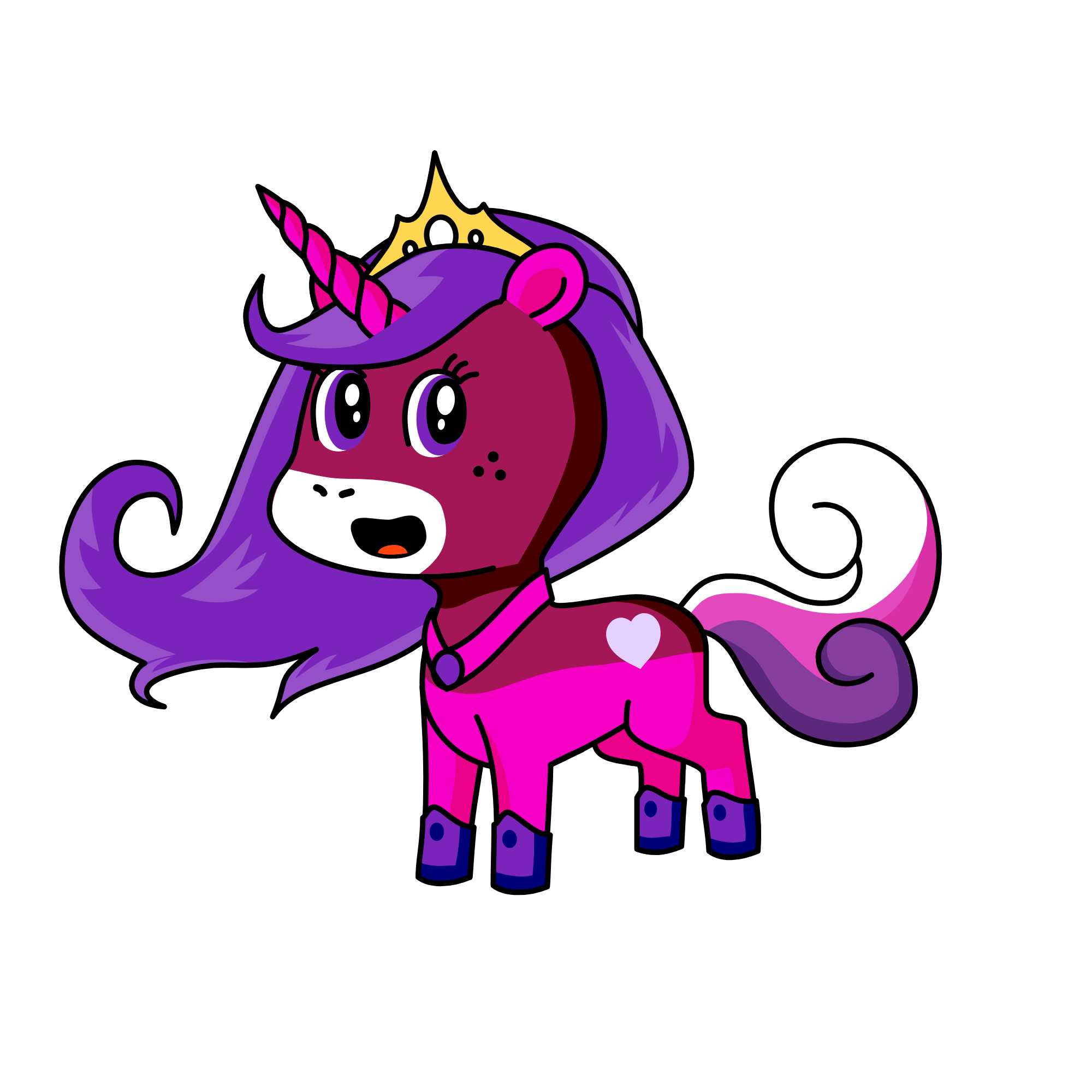 Celestia, the unicorn