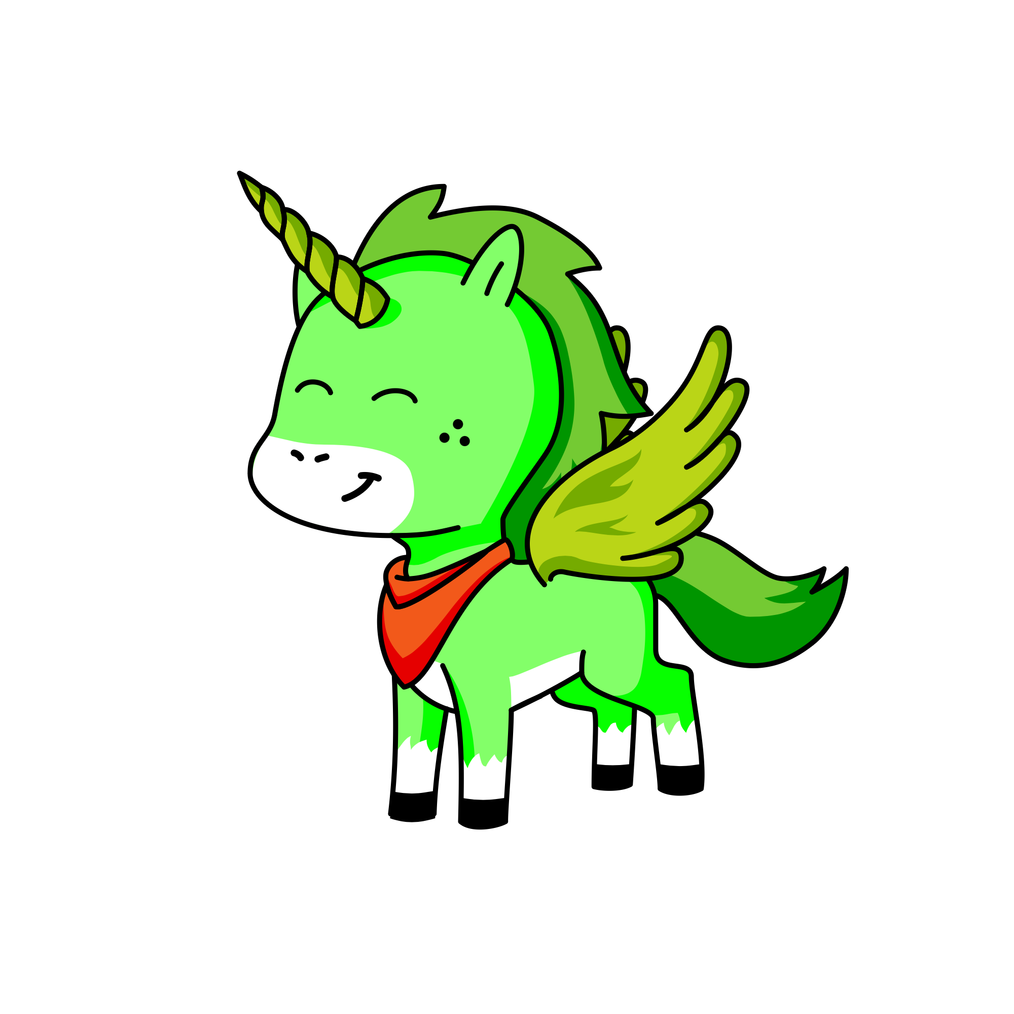 glugli, the unicorn