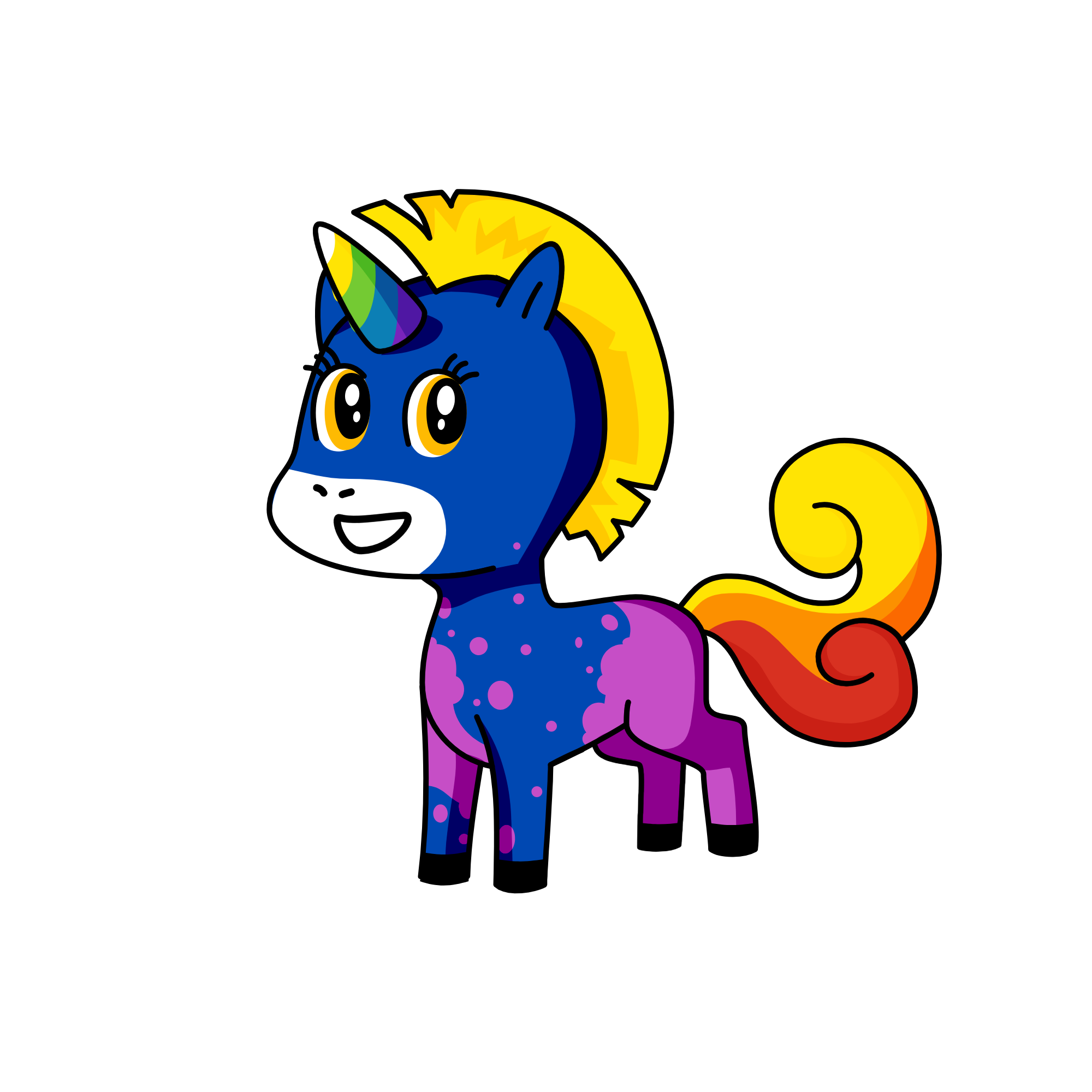 Baby Annabelle, the unicorn