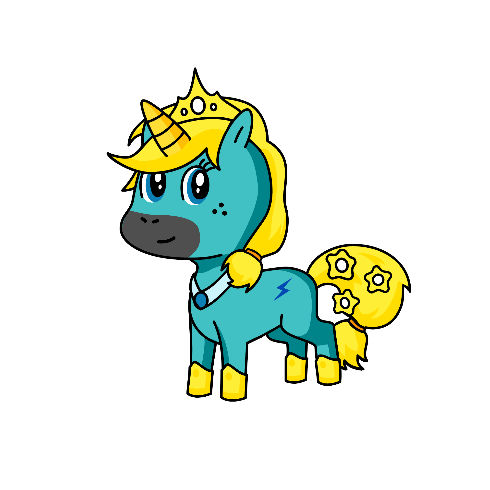 Tina, the unicorn