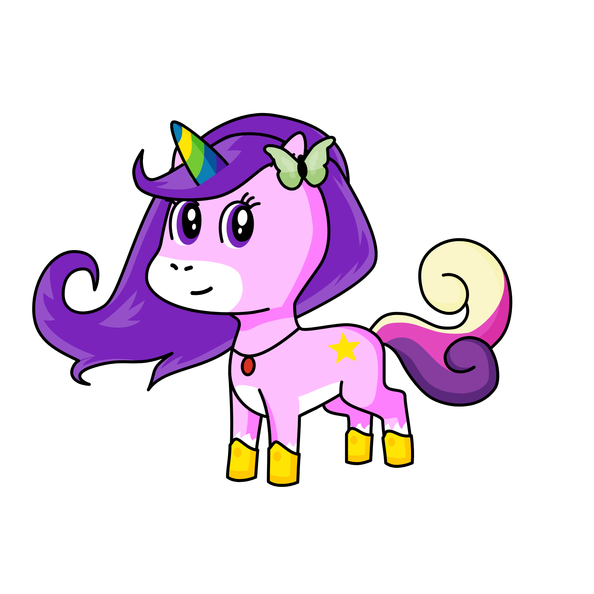 lana, the unicorn