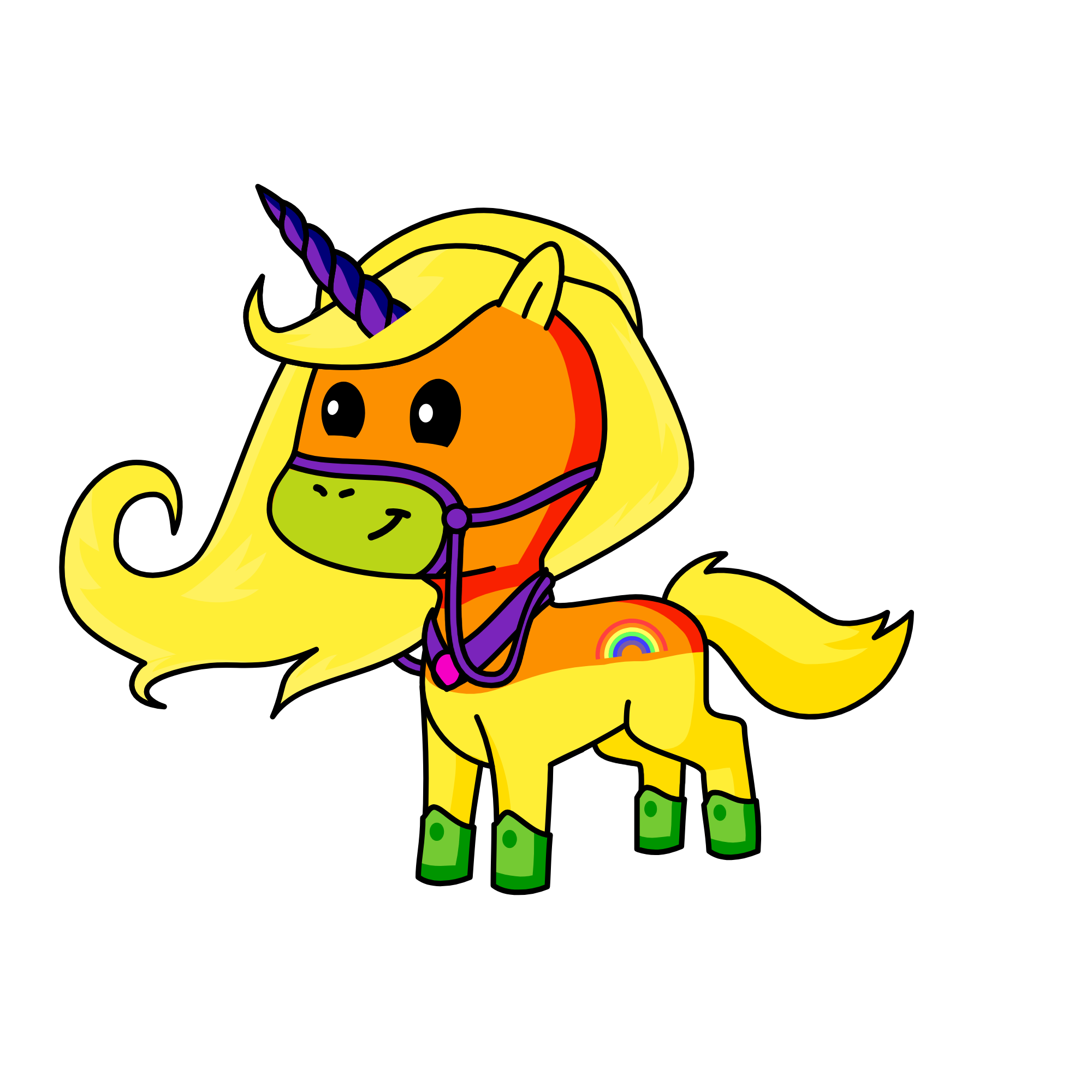 SUNSET SHIMMER, the unicorn
