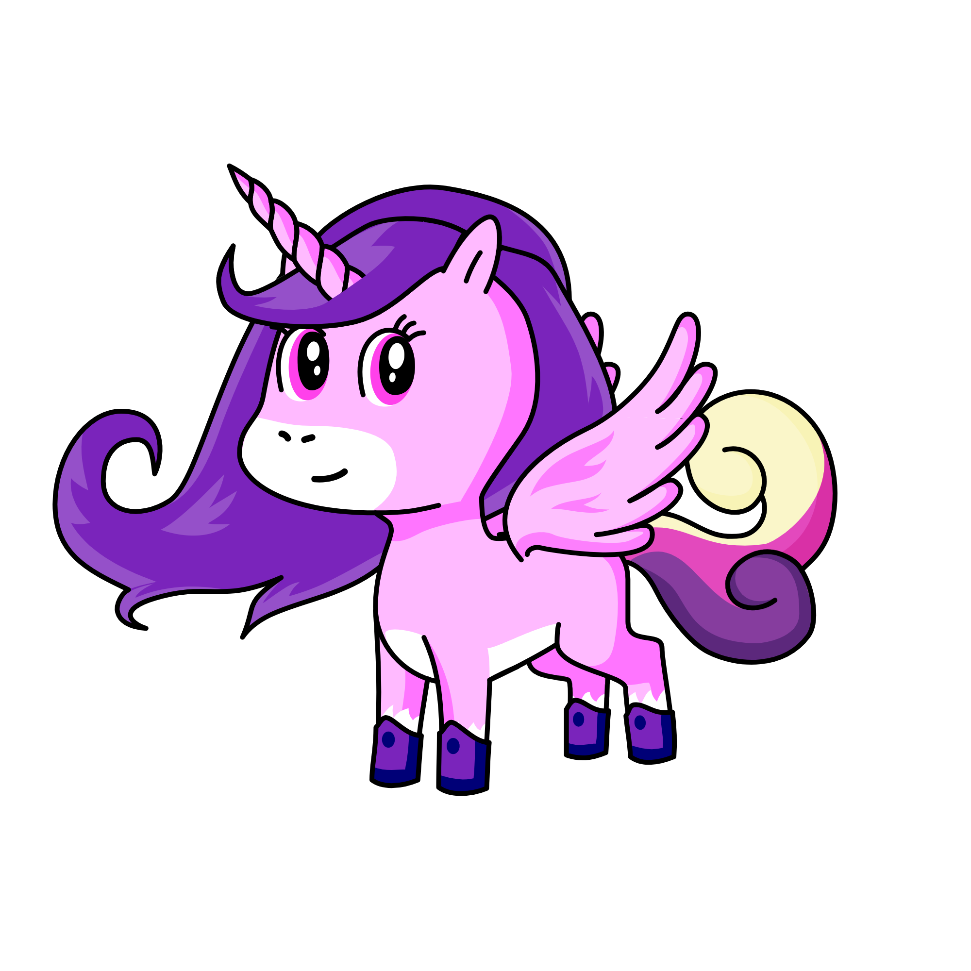 tina, the unicorn