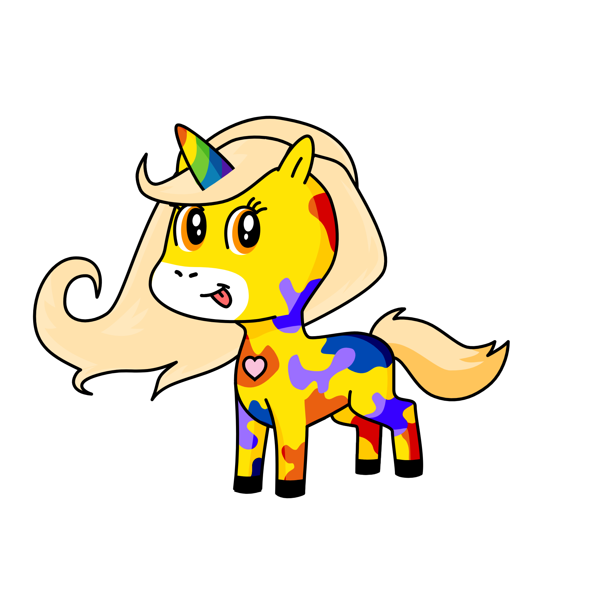 butterscotch, the unicorn