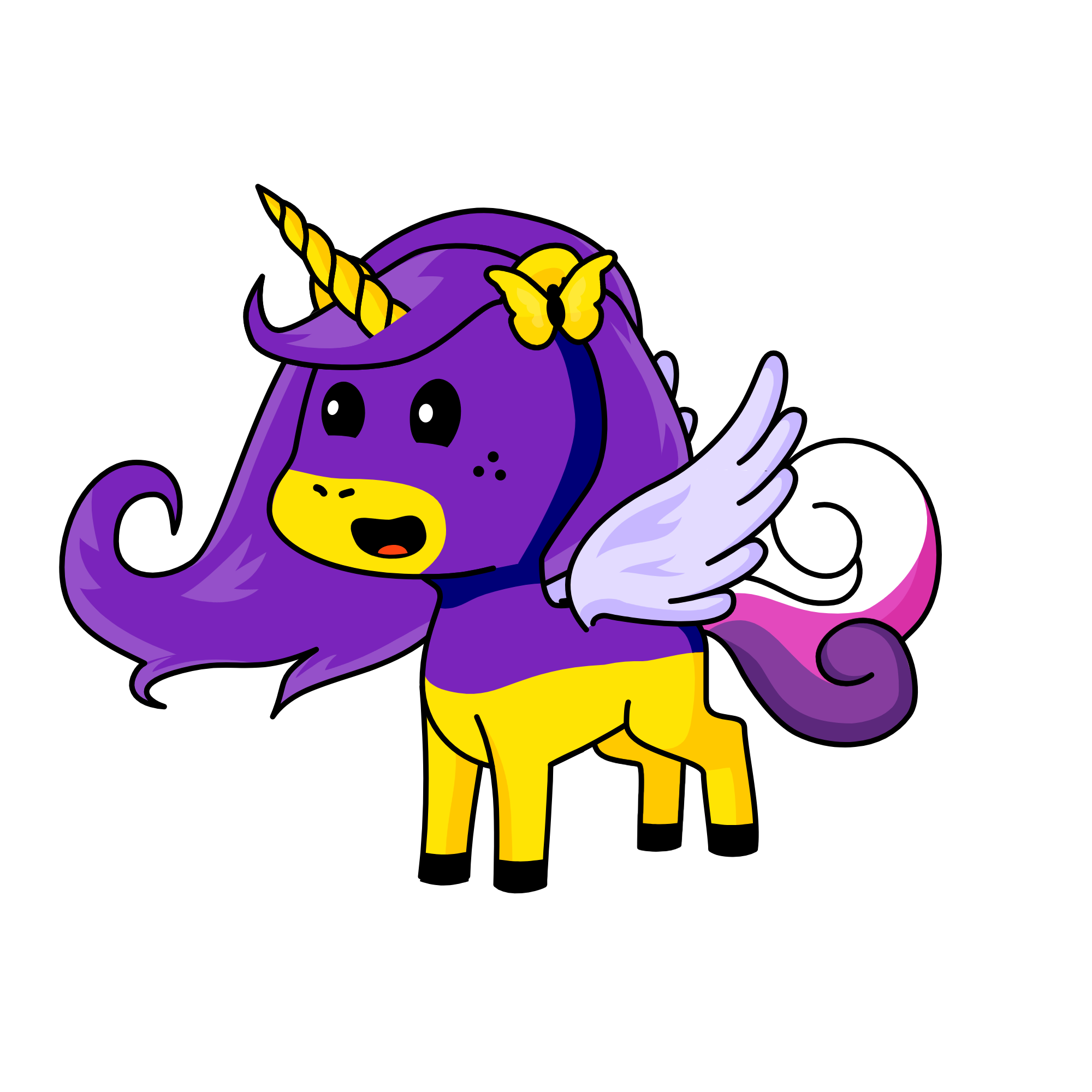 BANANA UNI!!!!, the unicorn