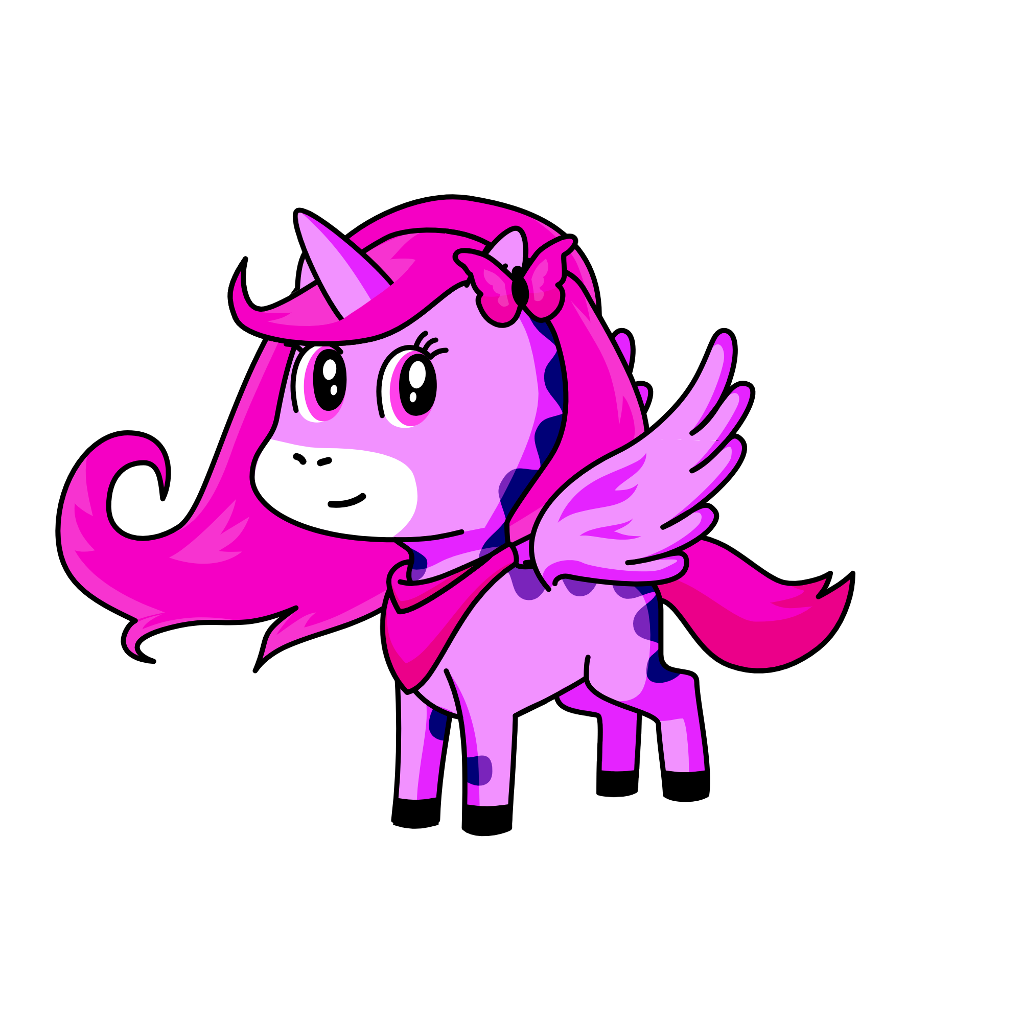Alayna, the unicorn