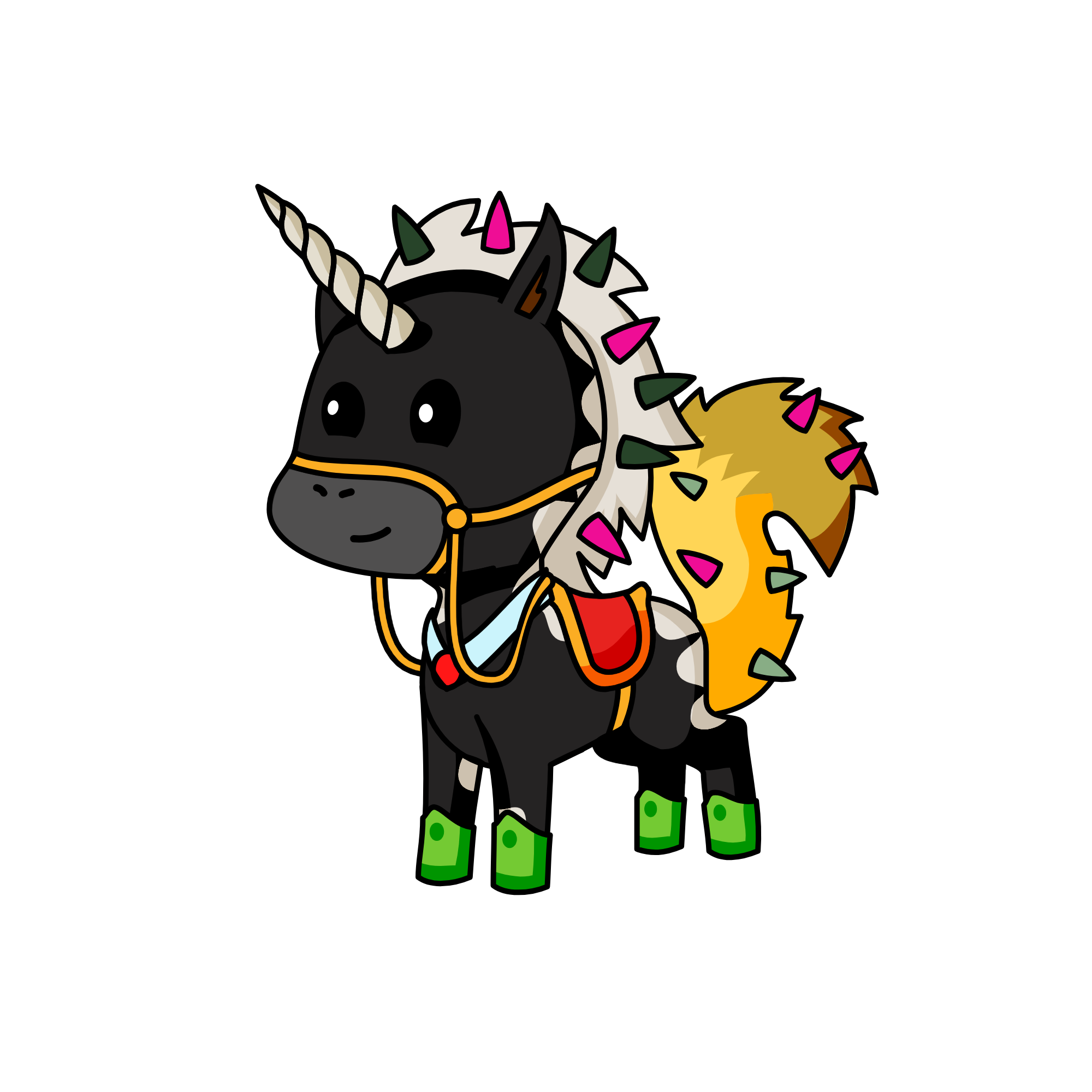 hay dotcame I did'not cosd, the unicorn