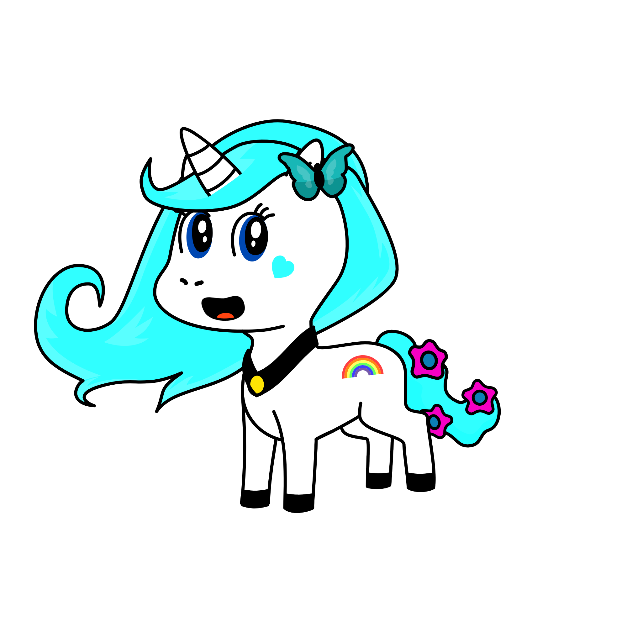 CraftyCorn, the unicorn