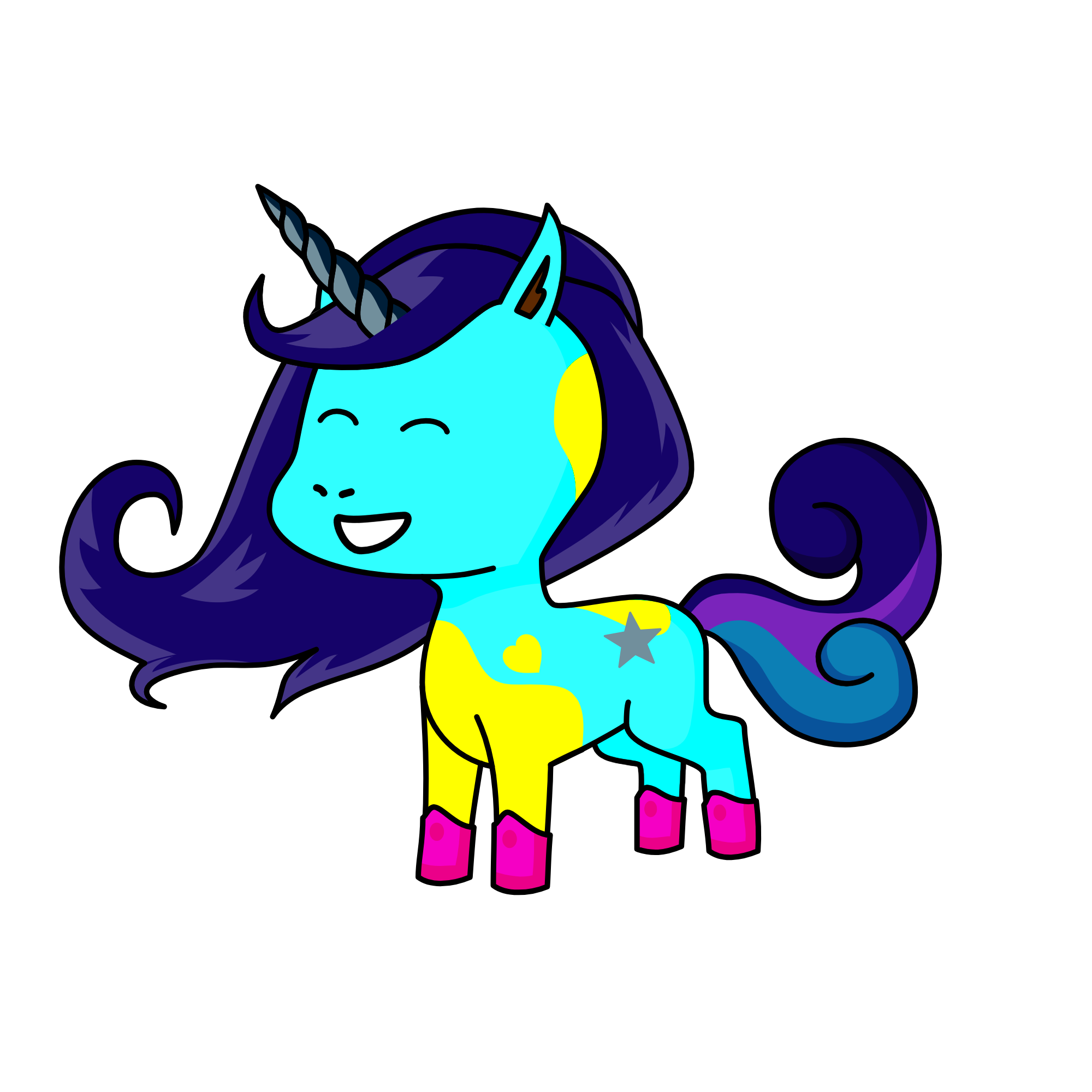 Caelum, the unicorn