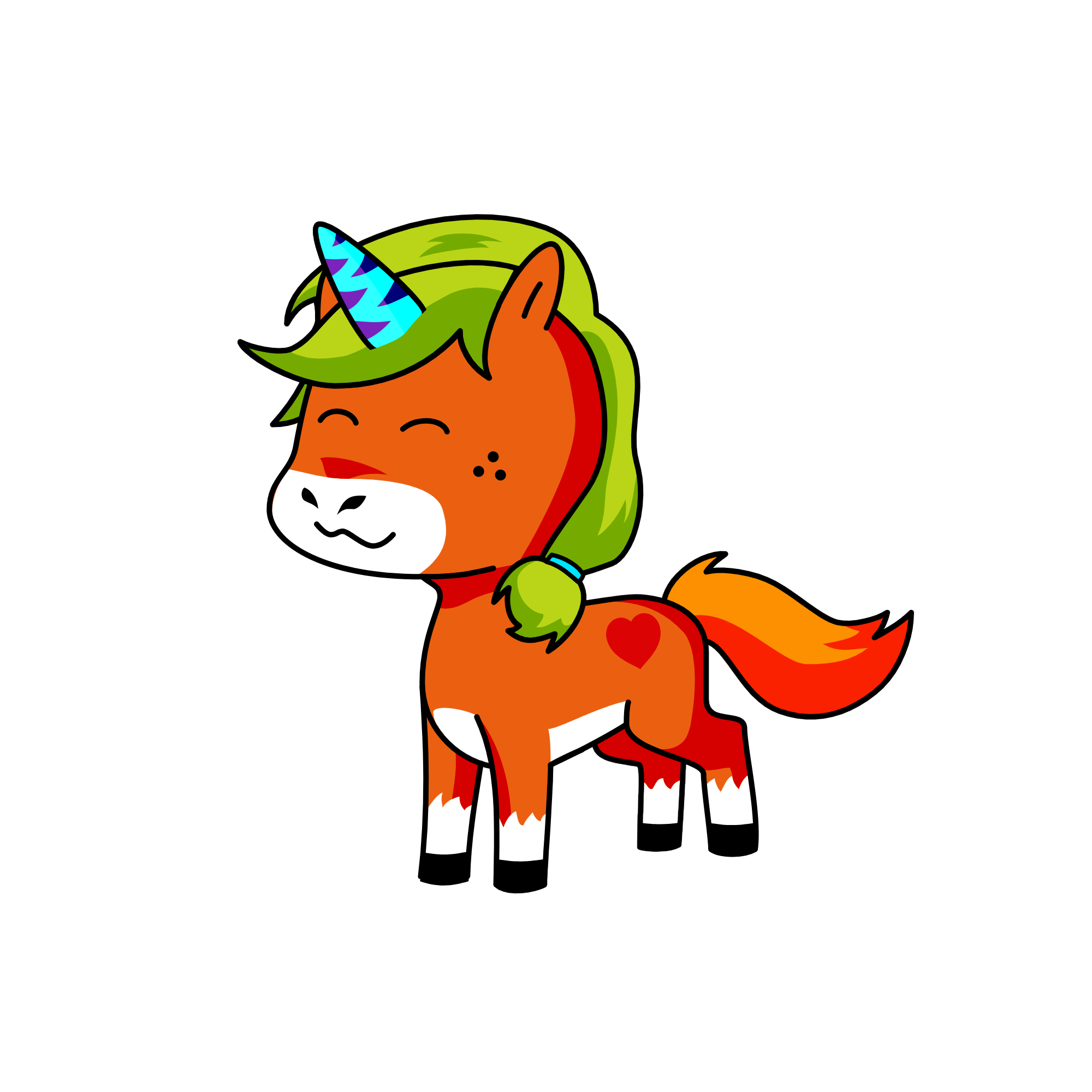Cheefrul, the unicorn