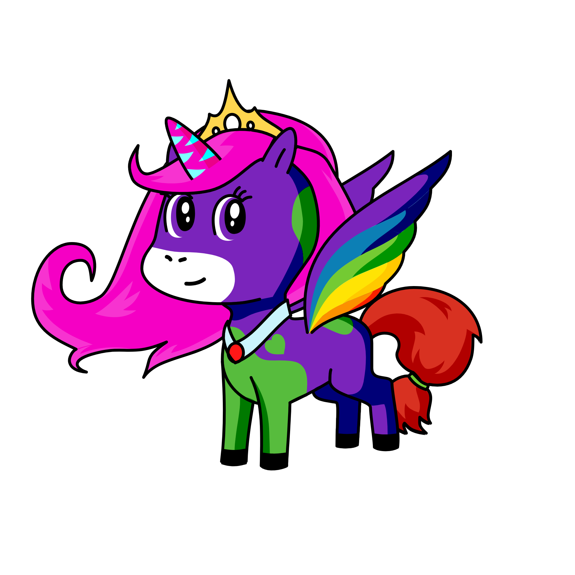 Ashbah, the unicorn